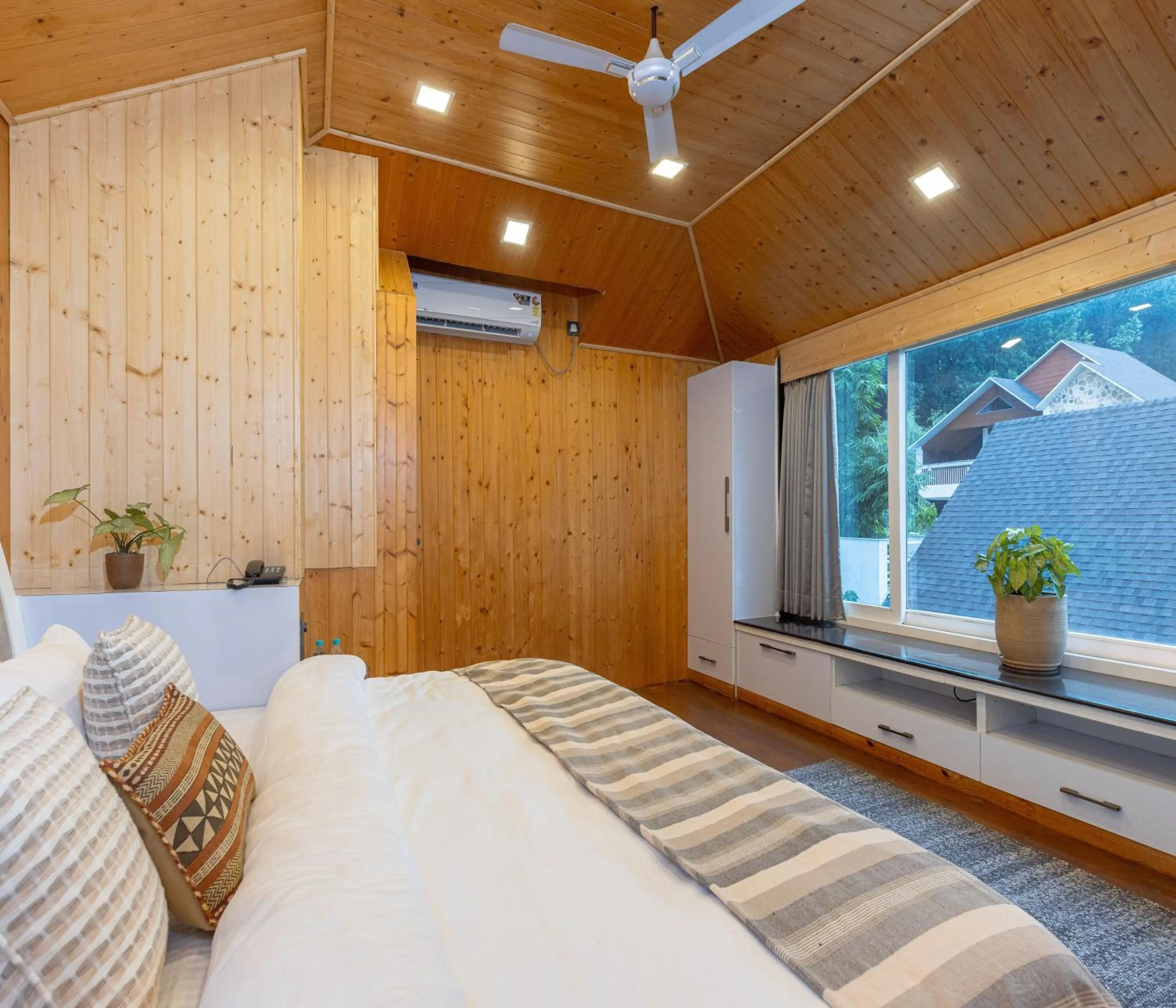 Bedroom in Megha Resort & Villas, Dehradun-Where Nature Pampers You