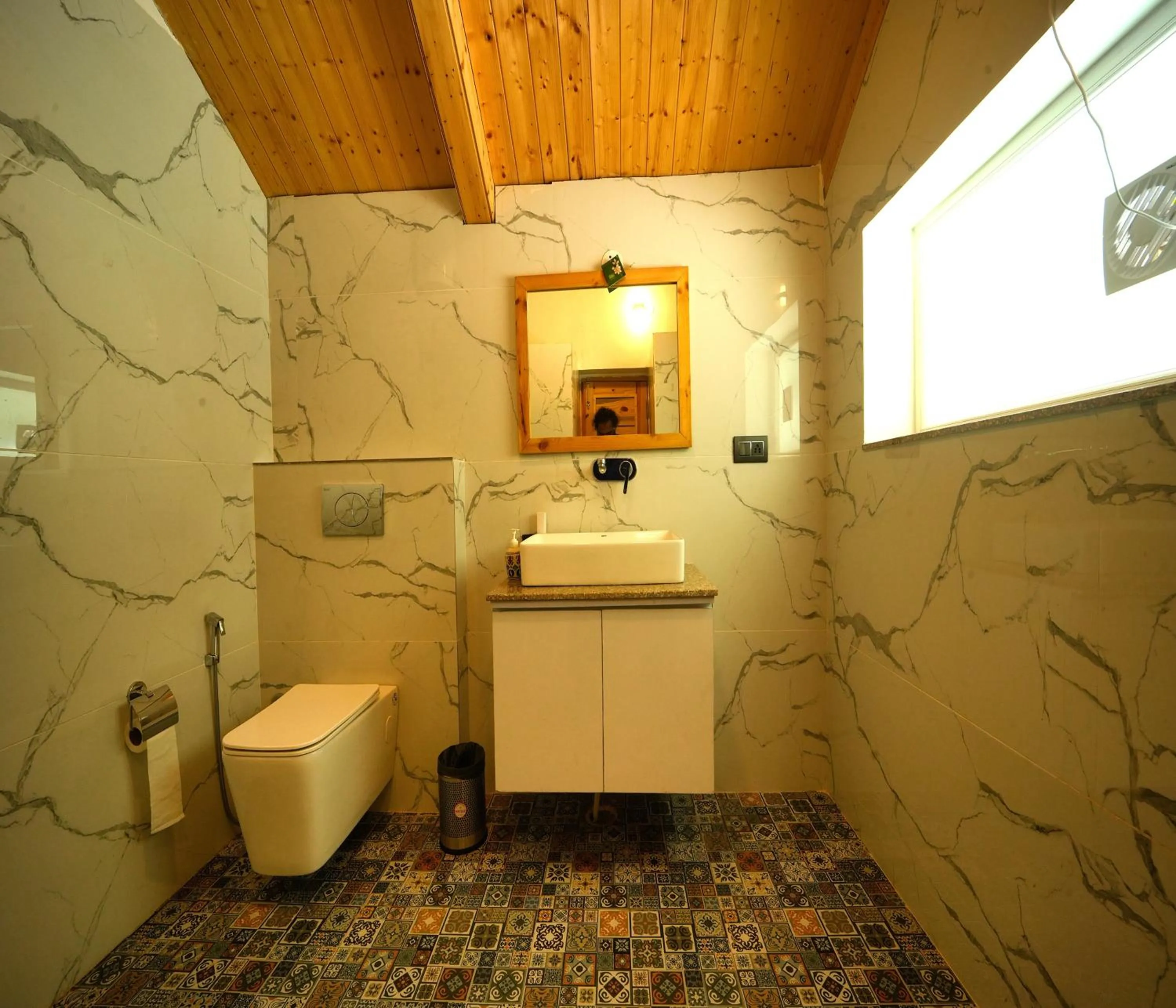 Bathroom in Megha Resort & Villas, Dehradun-Where Nature Pampers You