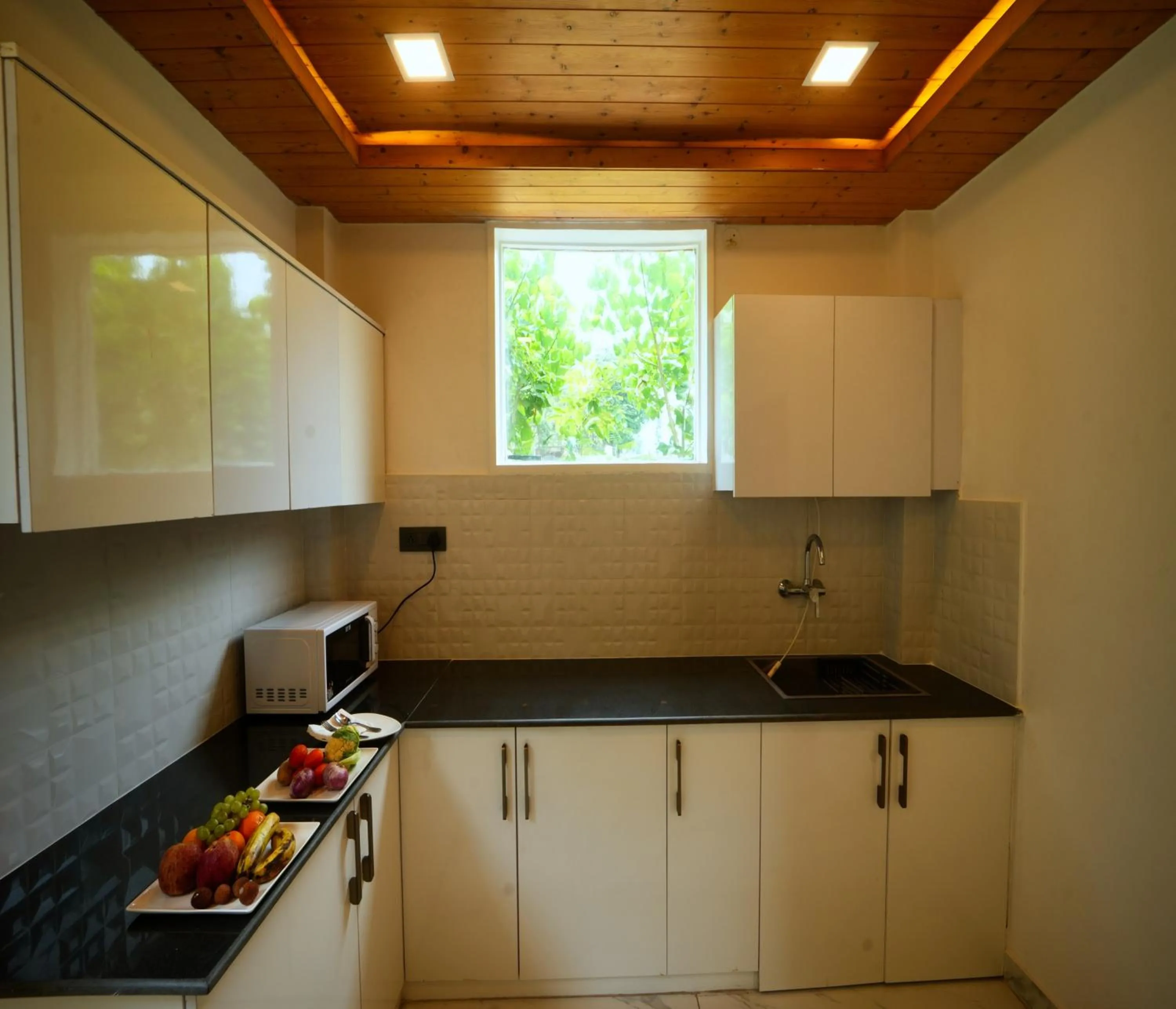 Kitchen or kitchenette in Megha Resort & Villas, Dehradun-Where Nature Pampers You