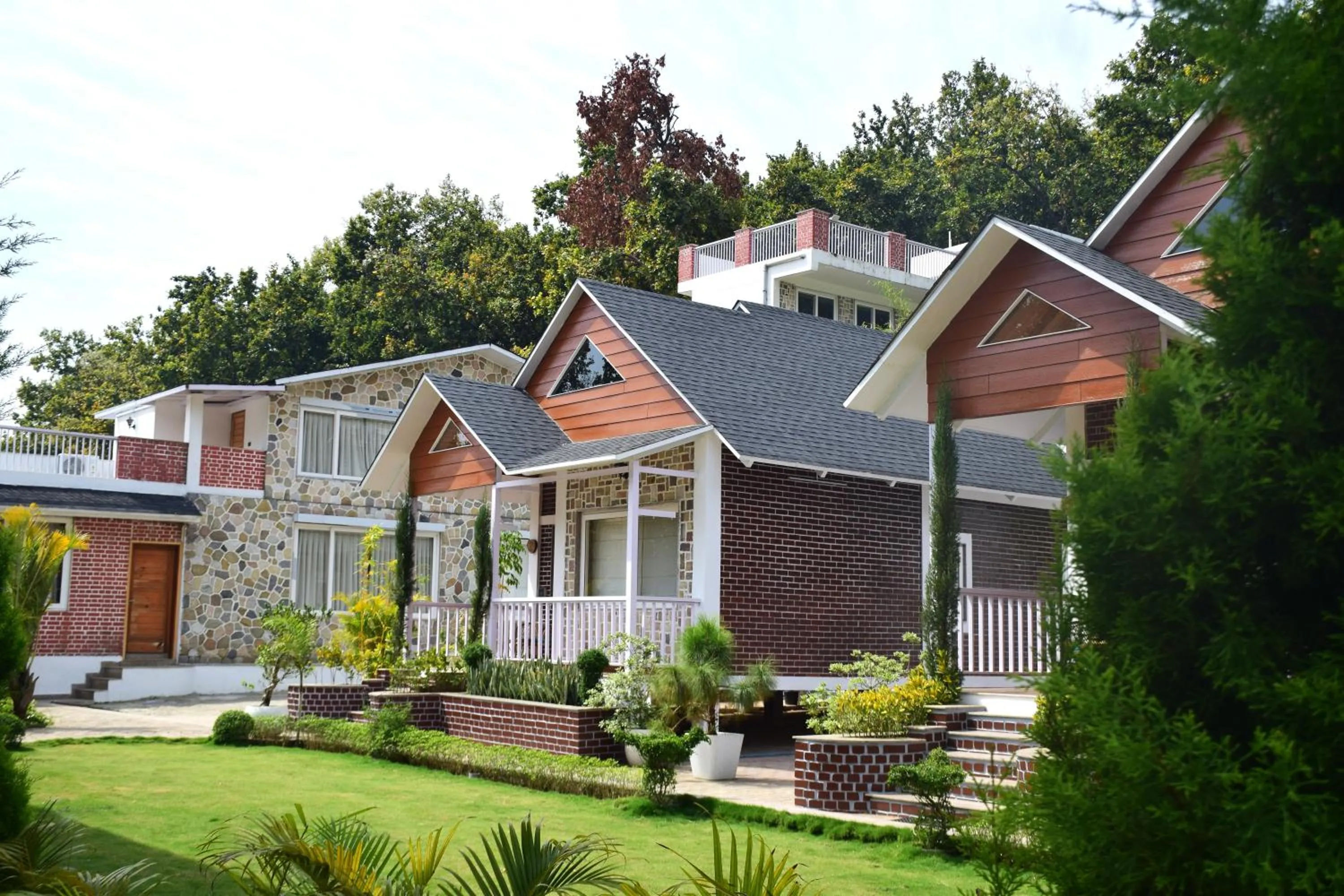 Facade/entrance in Megha Resort & Villas, Dehradun-Where Nature Pampers You