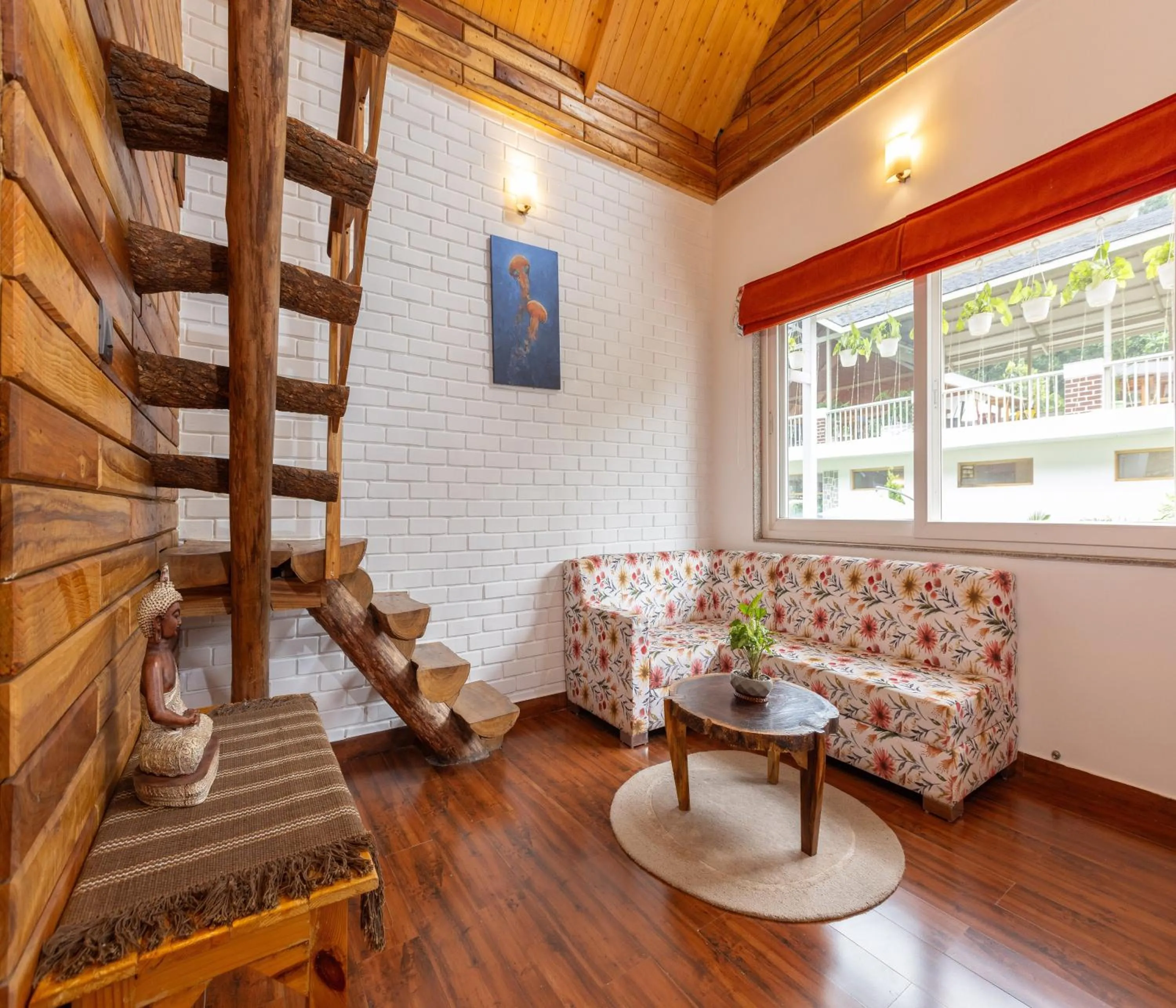 Living room in Megha Resort & Villas, Dehradun-Where Nature Pampers You