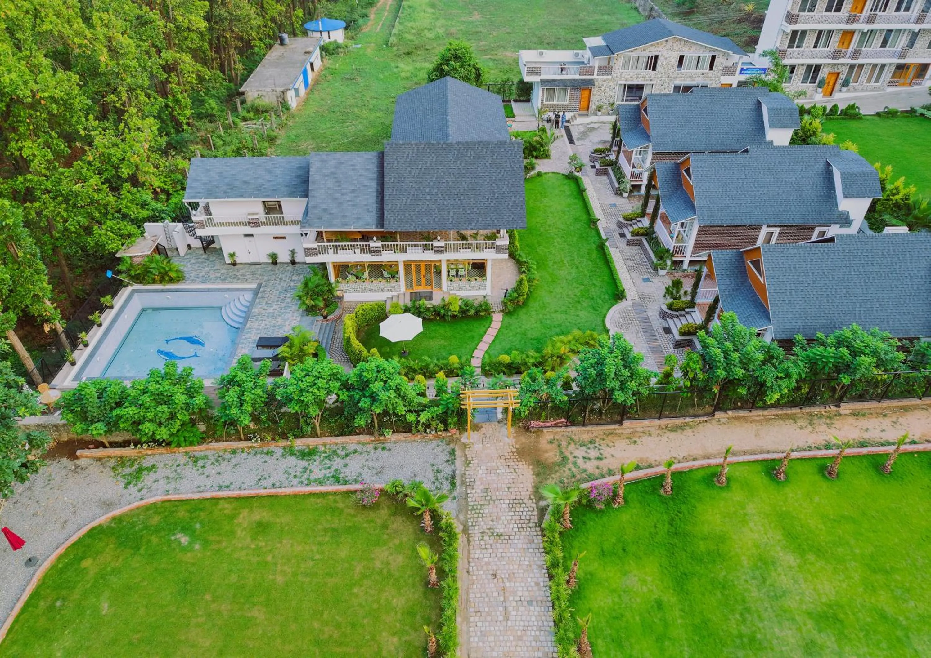 View (from property/room) in Megha Resort & Villas, Dehradun-Where Nature Pampers You