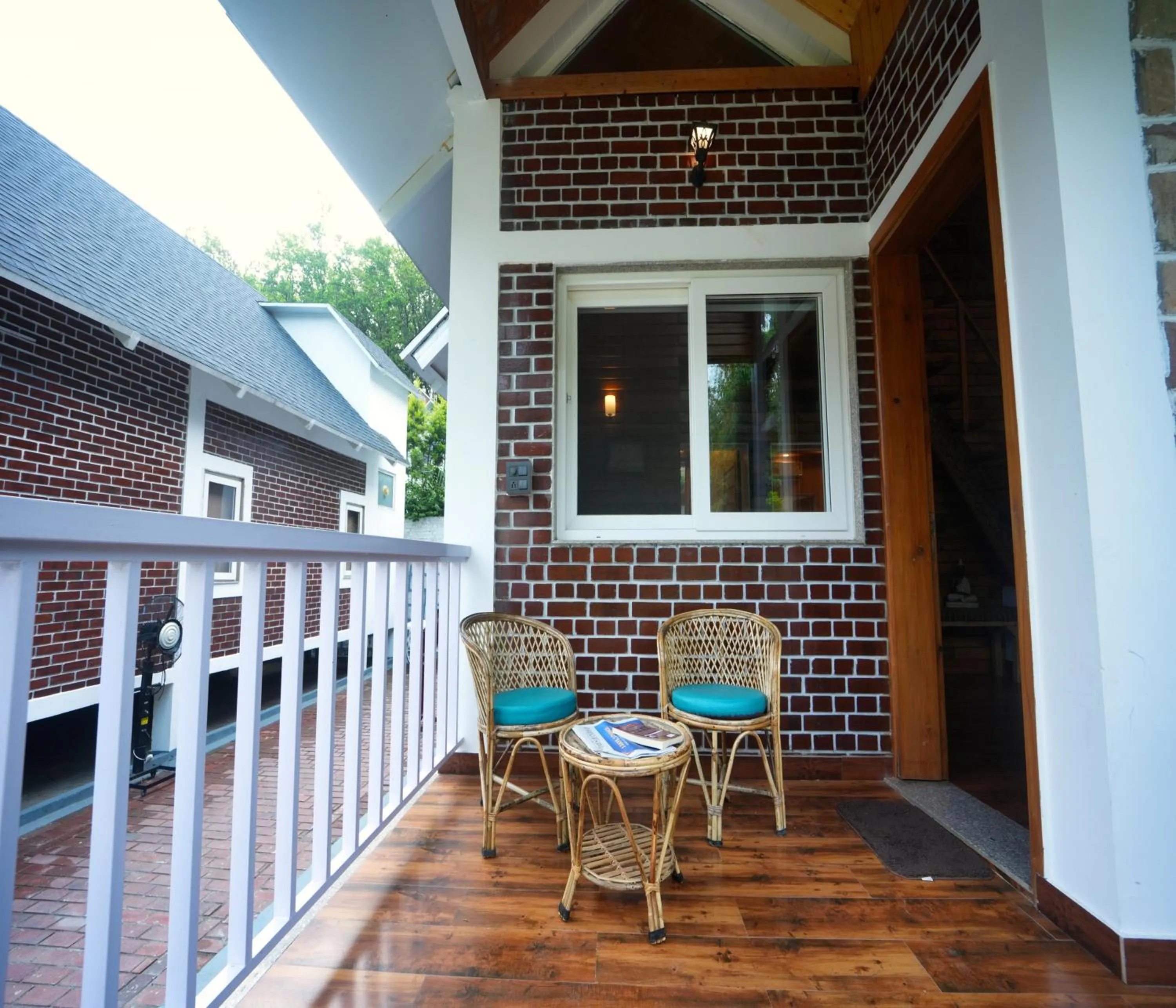 Balcony/Terrace in Megha Resort & Villas, Dehradun-Where Nature Pampers You