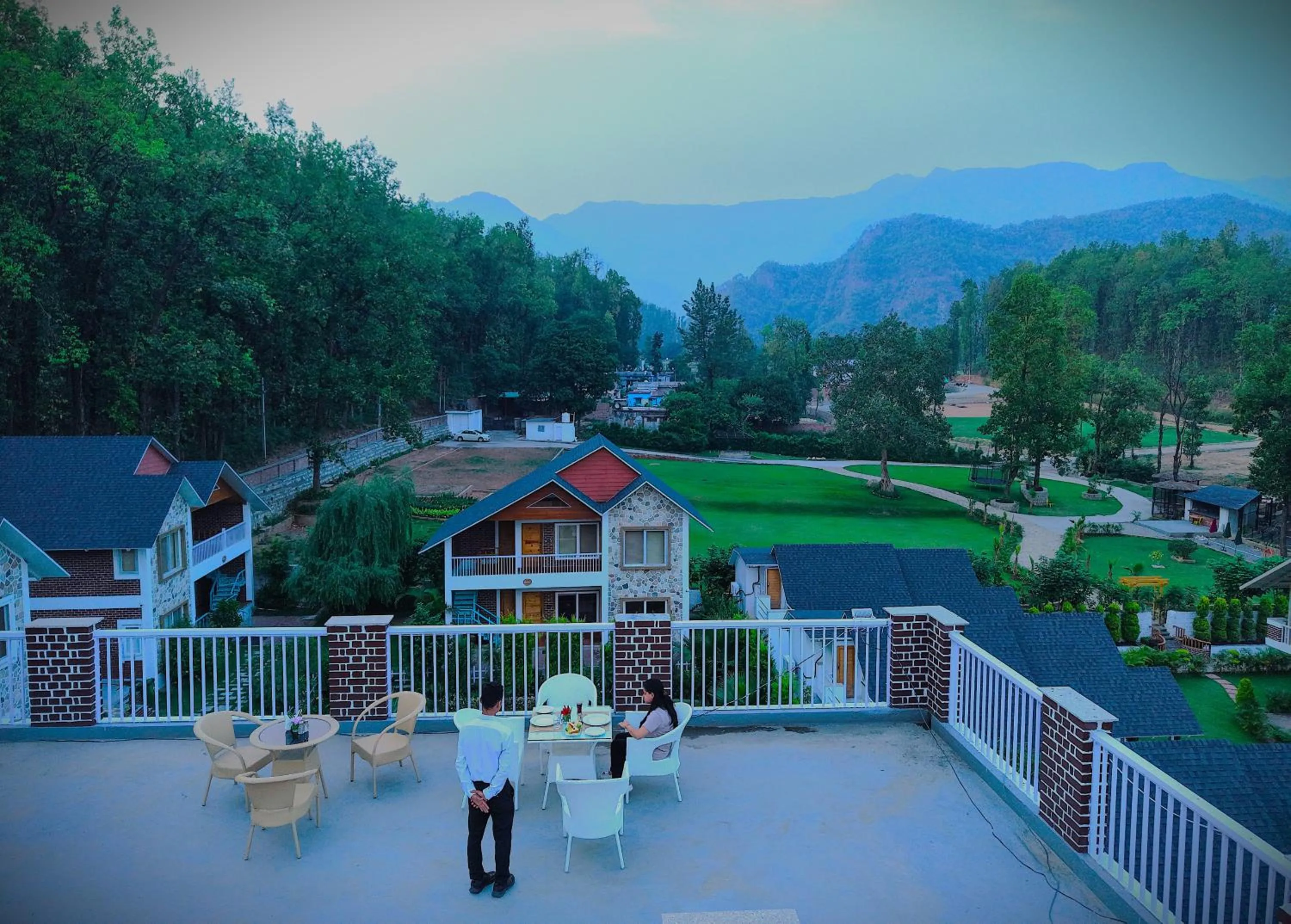 View (from property/room) in Megha Resort & Villas, Dehradun-Where Nature Pampers You
