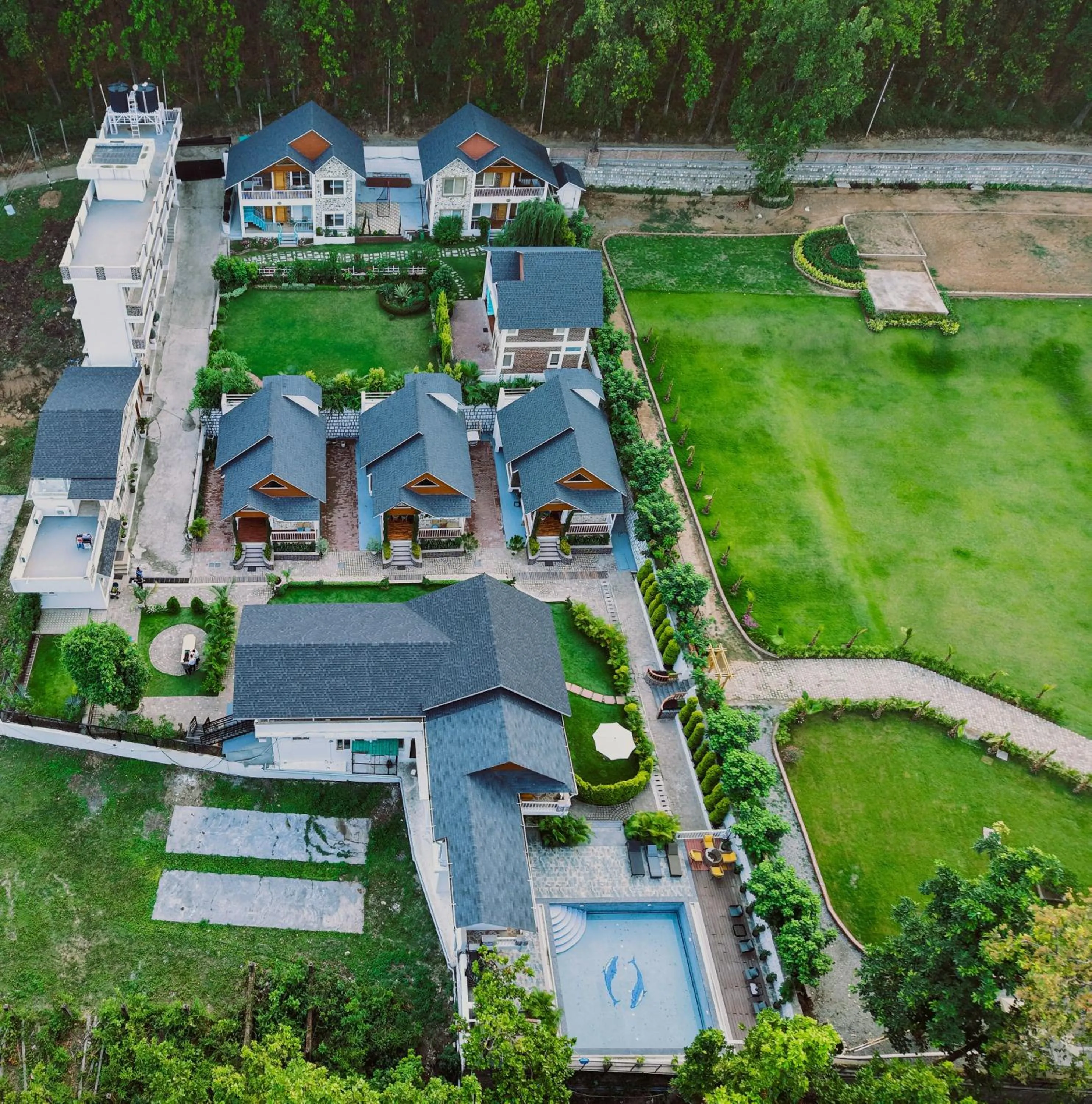 View (from property/room) in Megha Resort & Villas, Dehradun-Where Nature Pampers You
