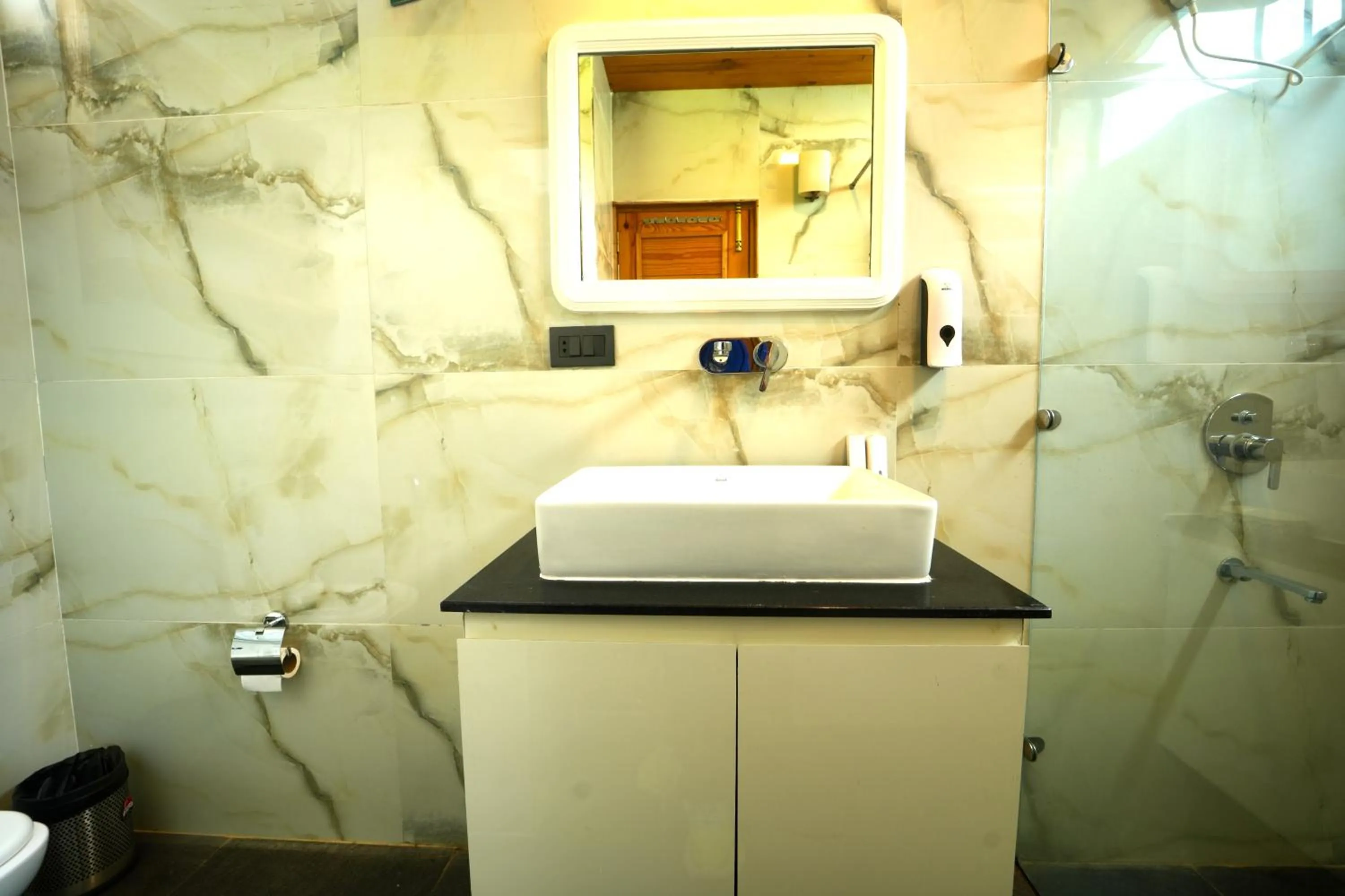 Bathroom in Megha Resort & Villas, Dehradun-Where Nature Pampers You