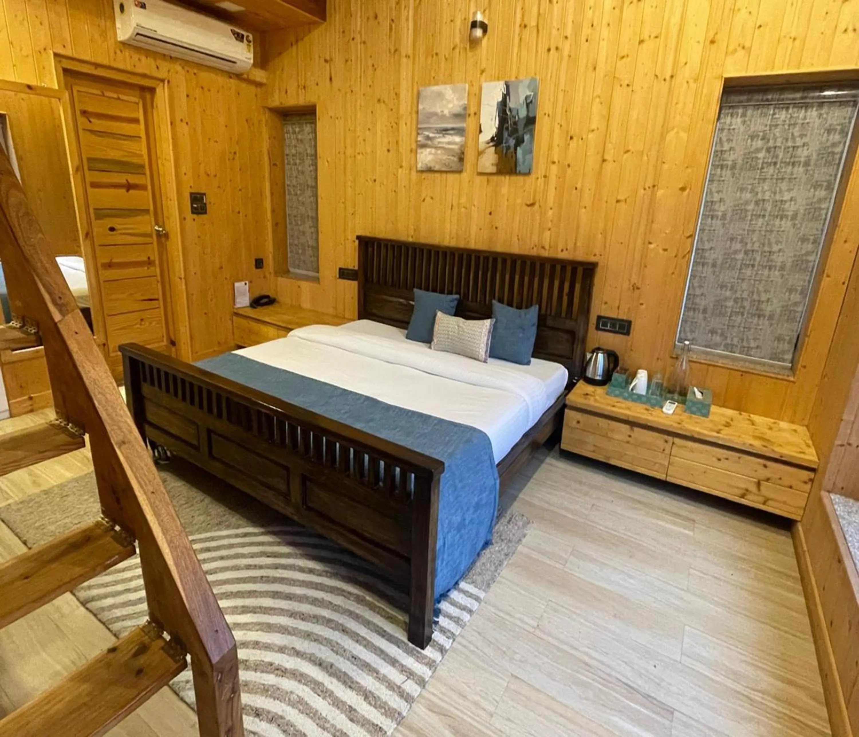 View (from property/room), Bed in Megha Resort & Villas, Dehradun-Where Nature Pampers You