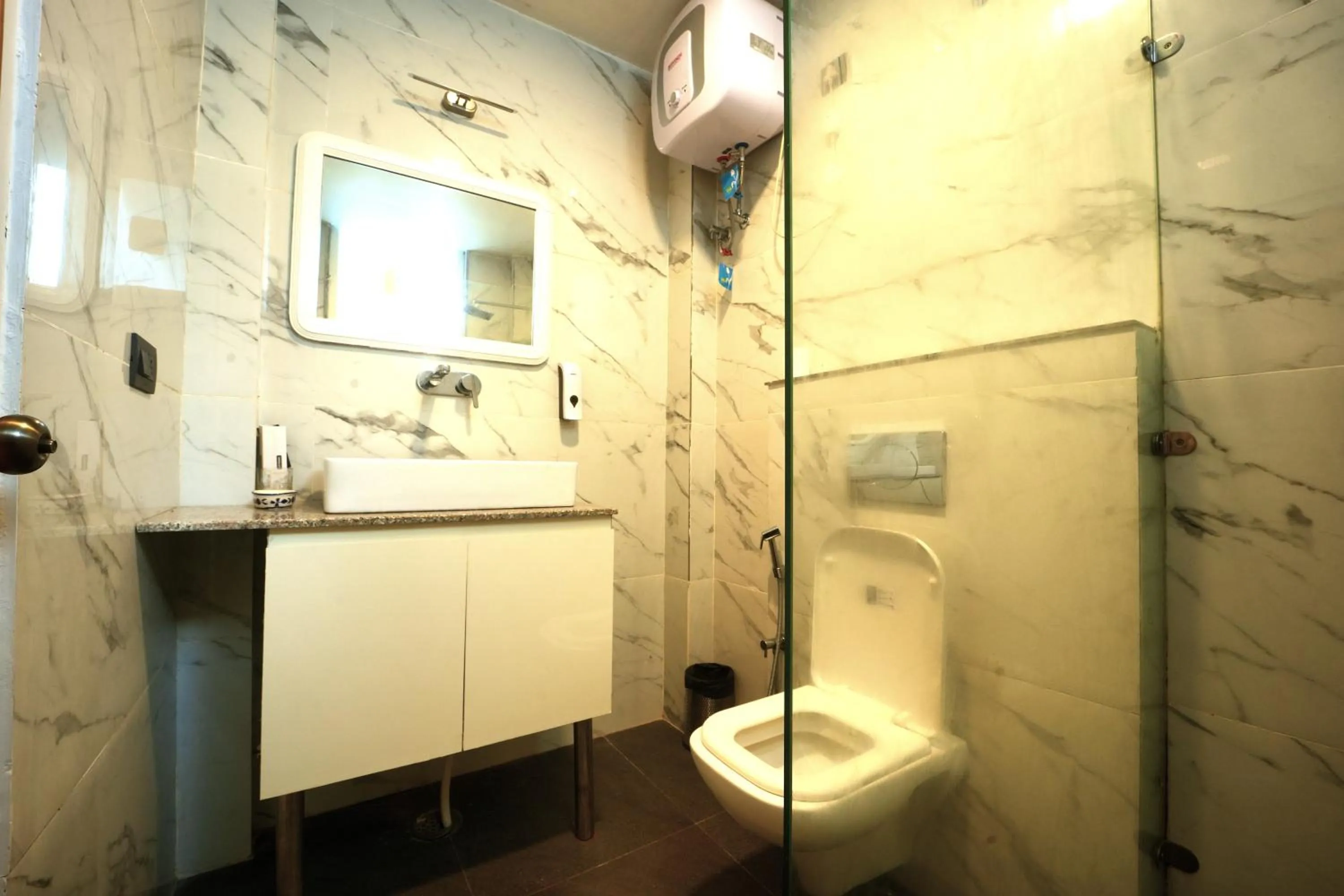 Bathroom in Megha Resort & Villas, Dehradun-Where Nature Pampers You
