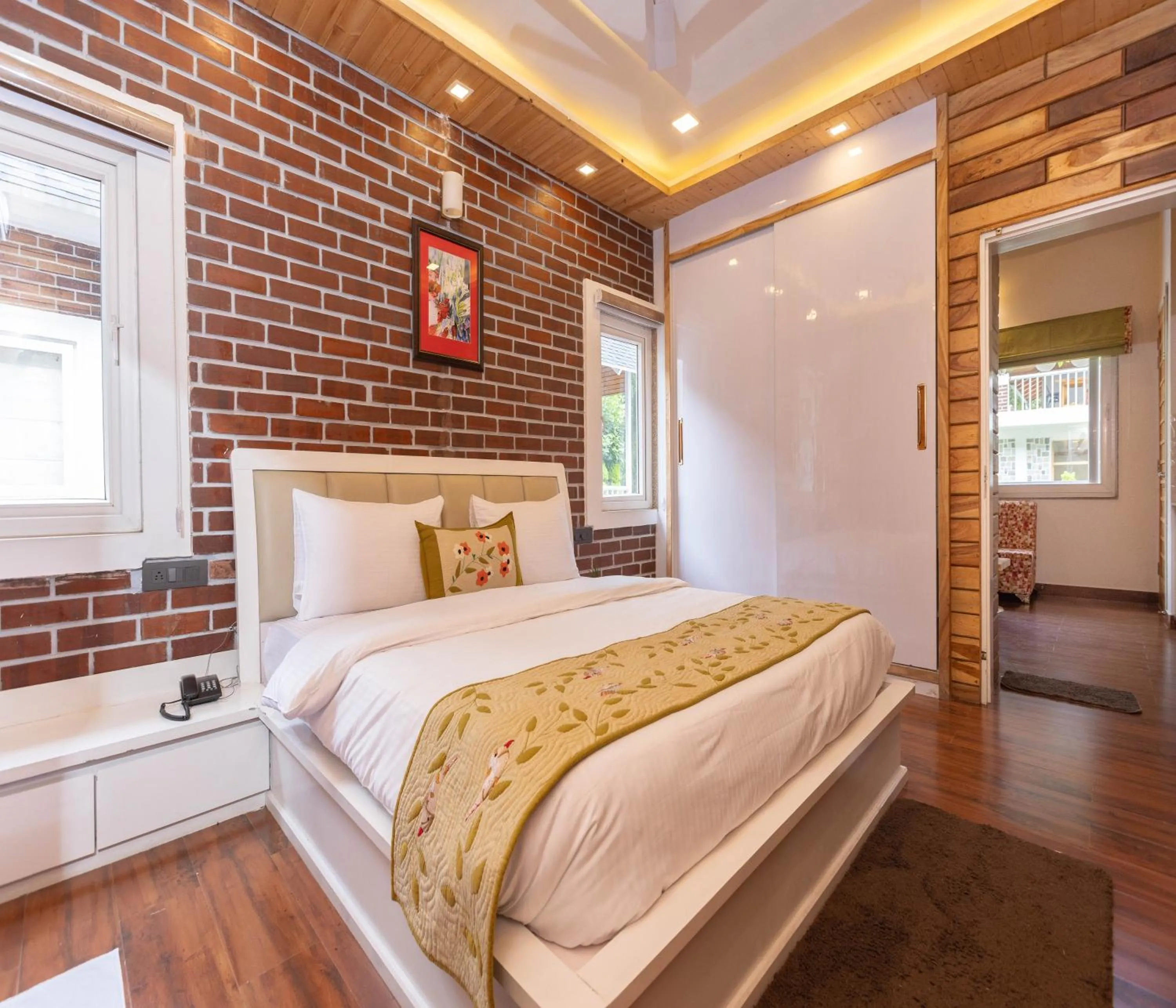 Bed in Megha Resort & Villas, Dehradun-Where Nature Pampers You