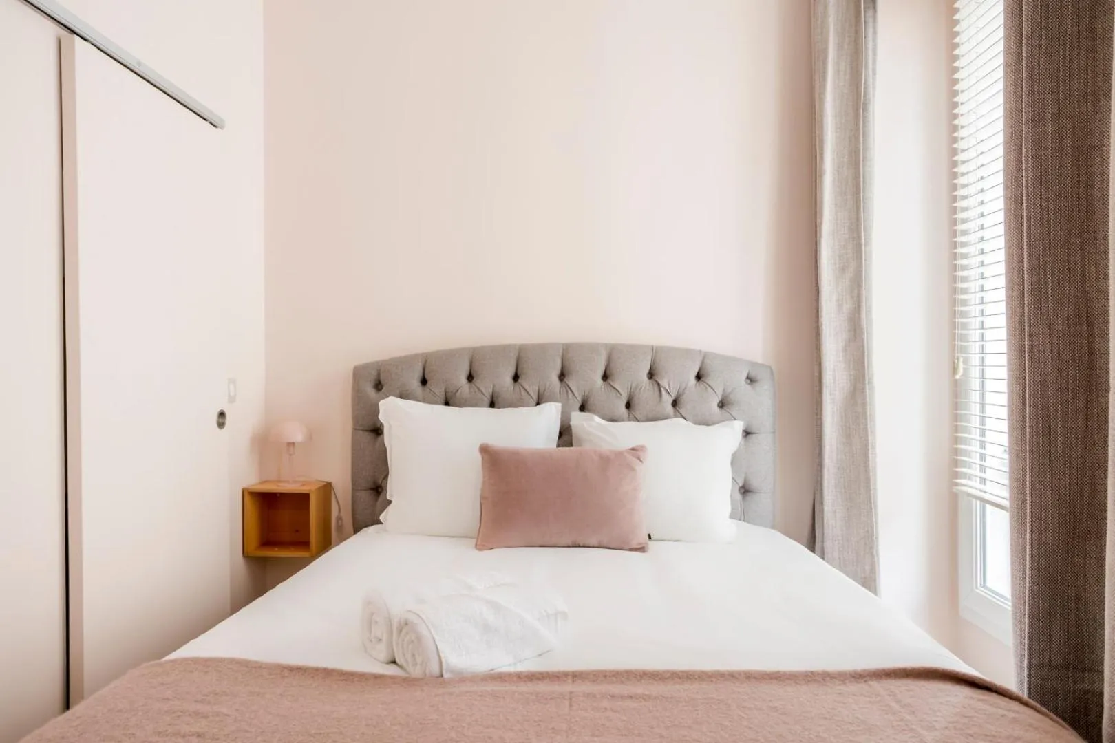 Bed in Reva Suites