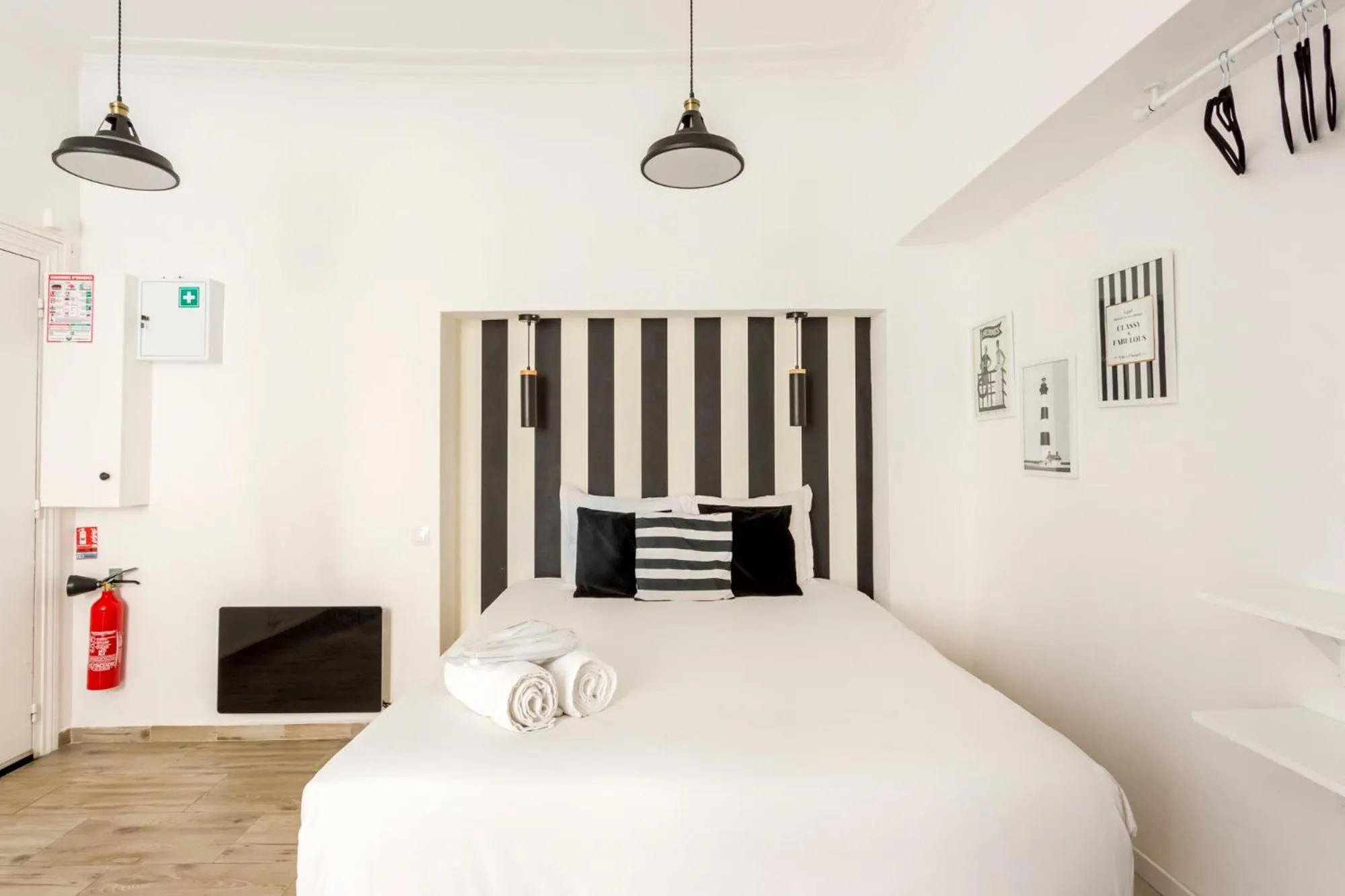 Bed in Reva Suites