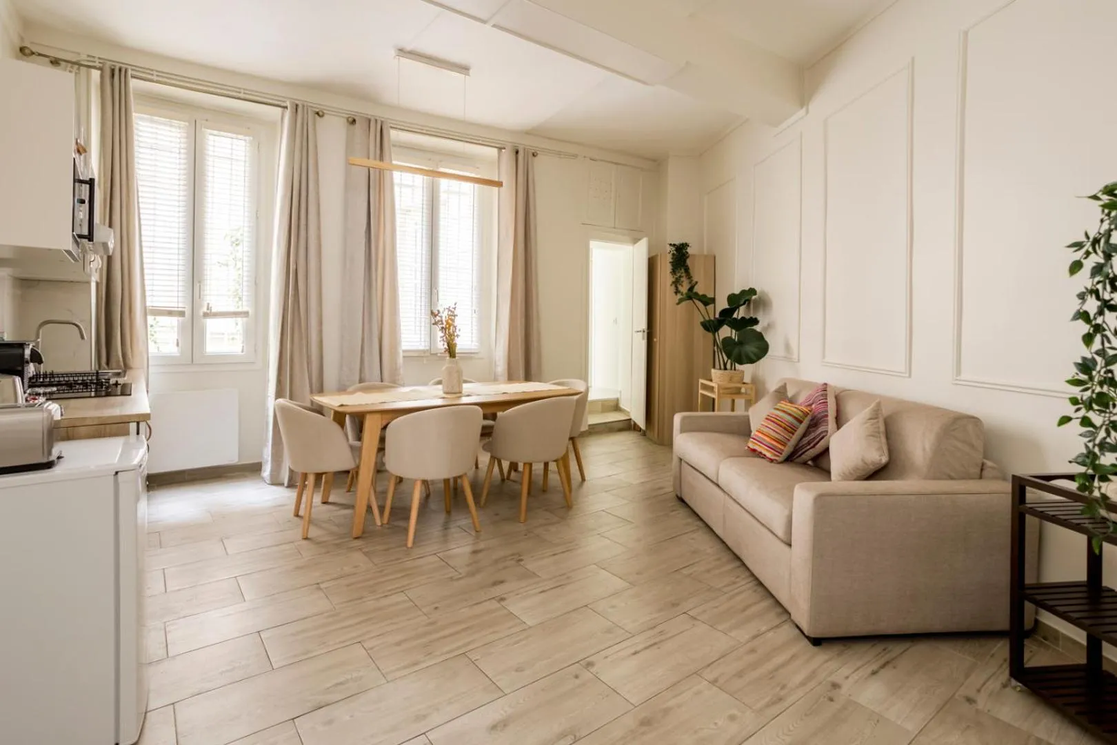 Living room in Reva Suites