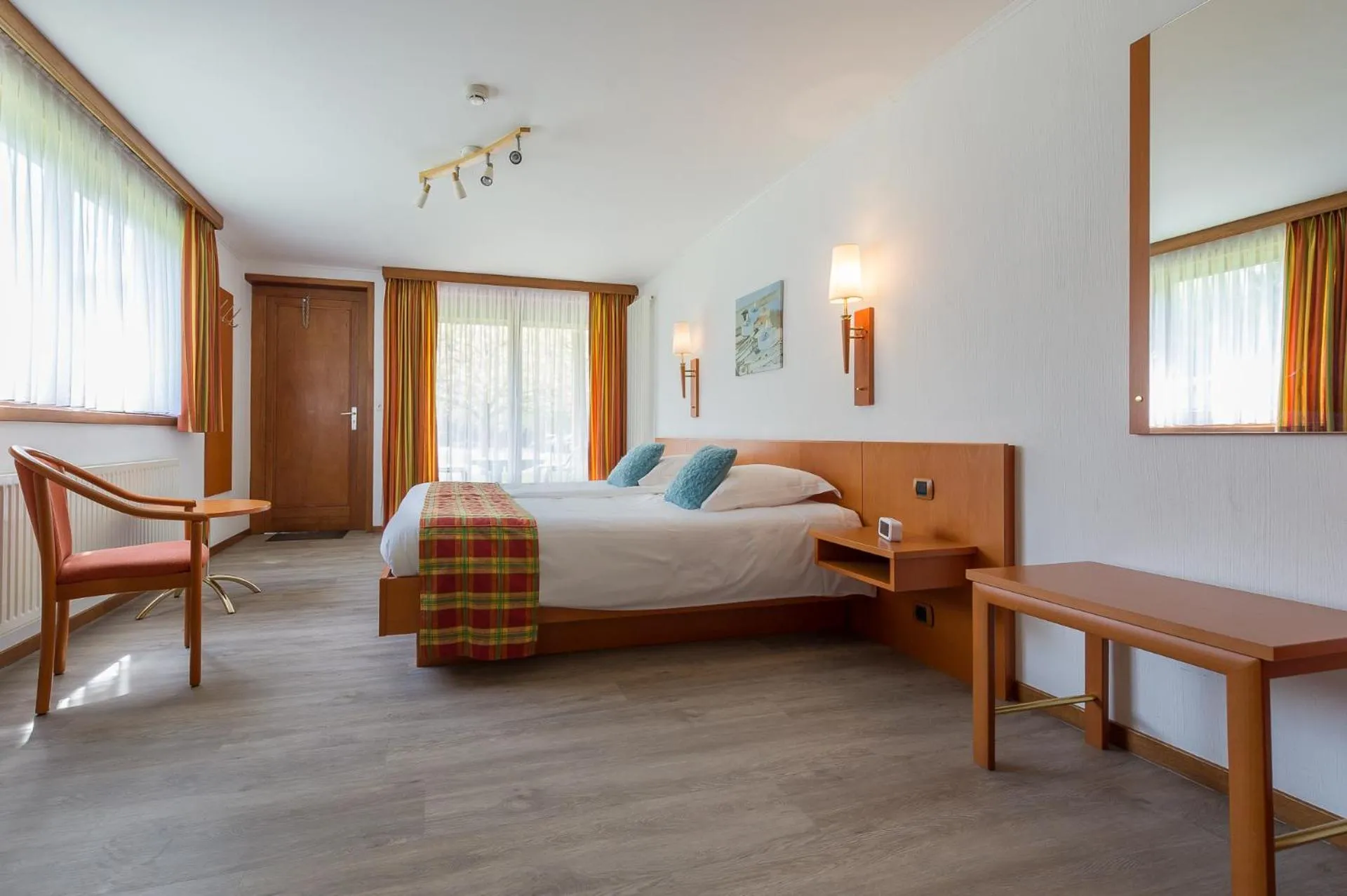 Bed in Hostellerie d'Inzepré