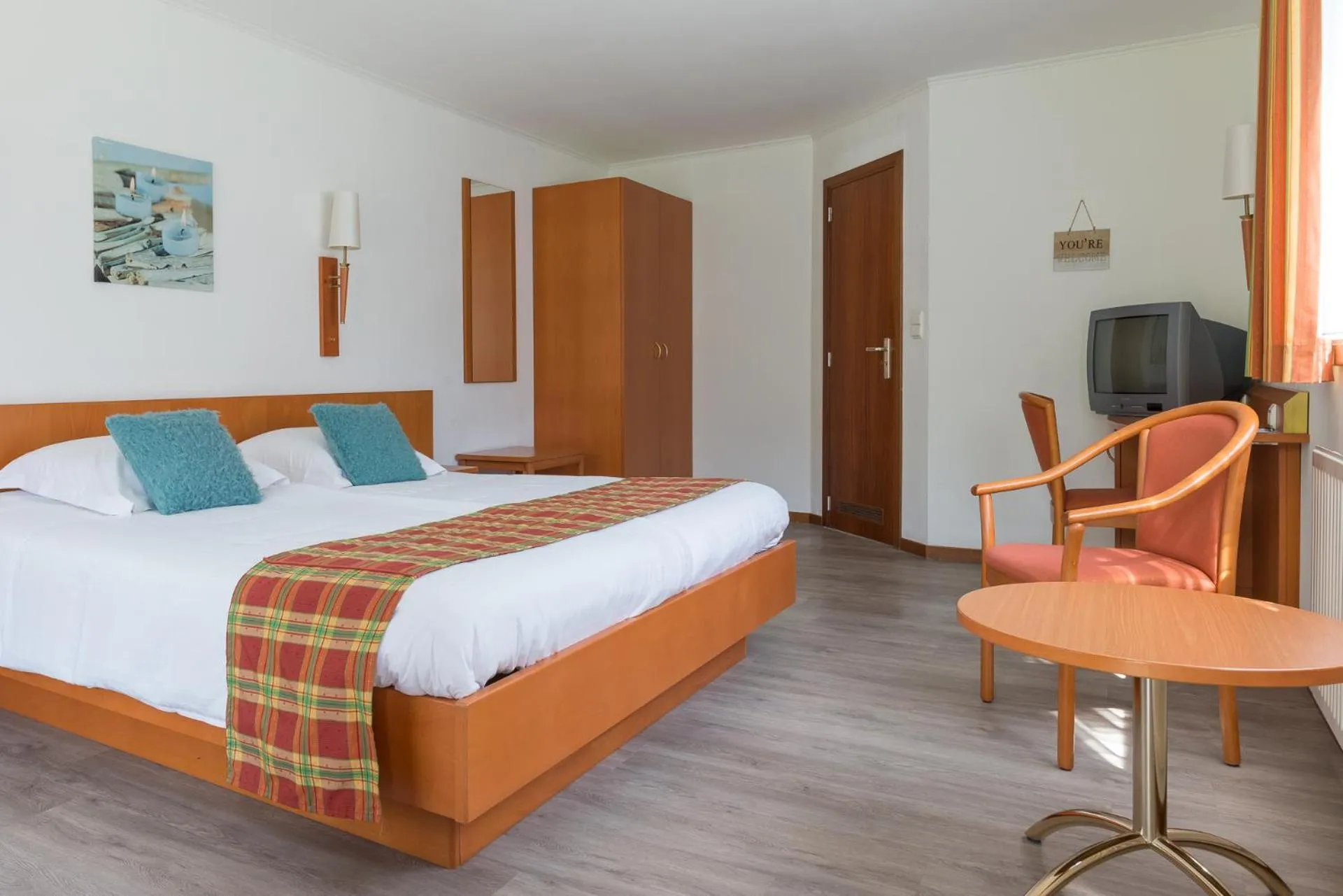 Bed in Hostellerie d'Inzepré