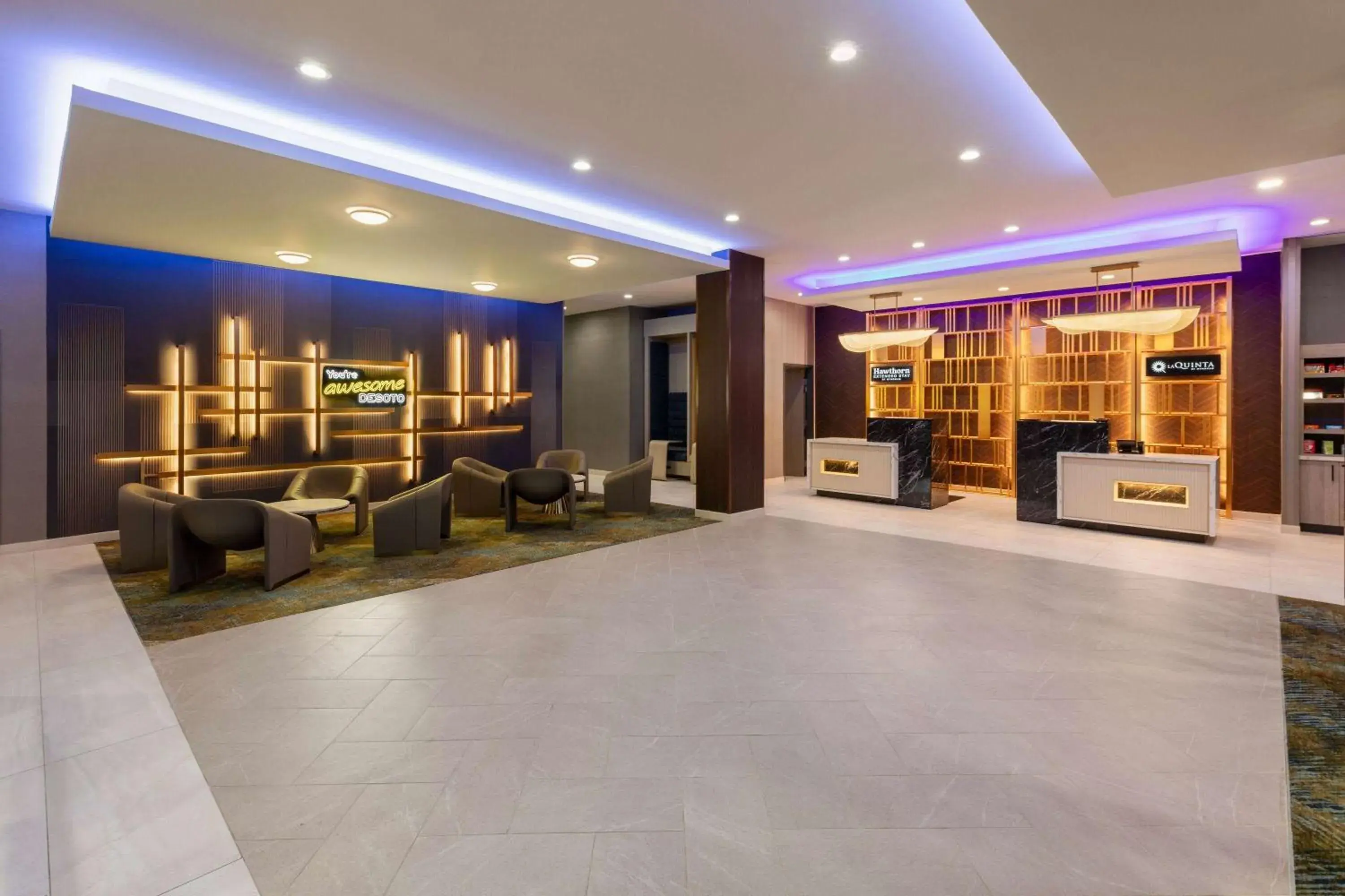 Lobby or reception in La Quinta Inn & Suites by Wyndham DeSoto Lobby or reception in La Quinta Inn & Suites by Wyndham DeSoto