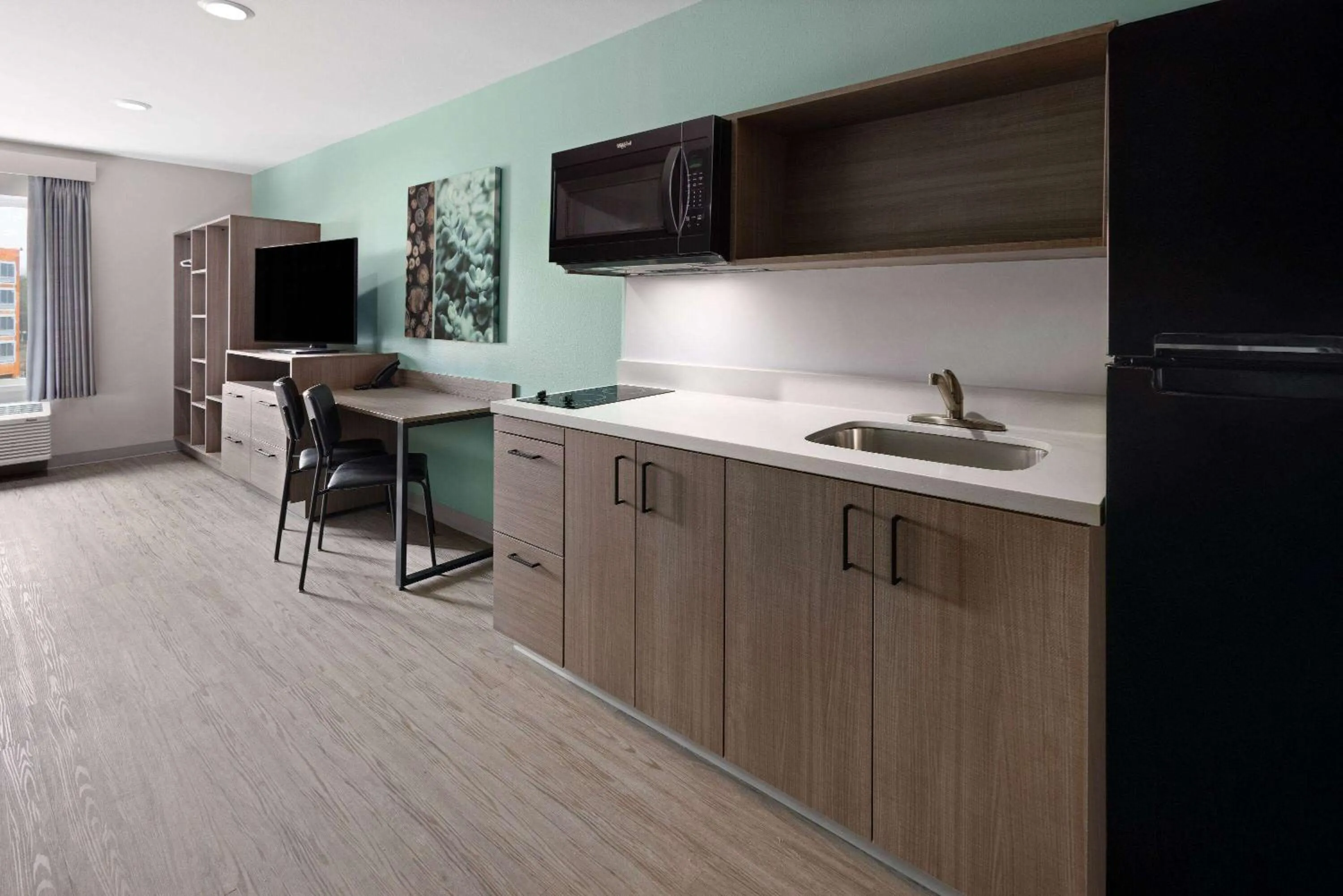 Photo of the whole room in ECHO Suites Extended Stay by Wyndham Richmond West