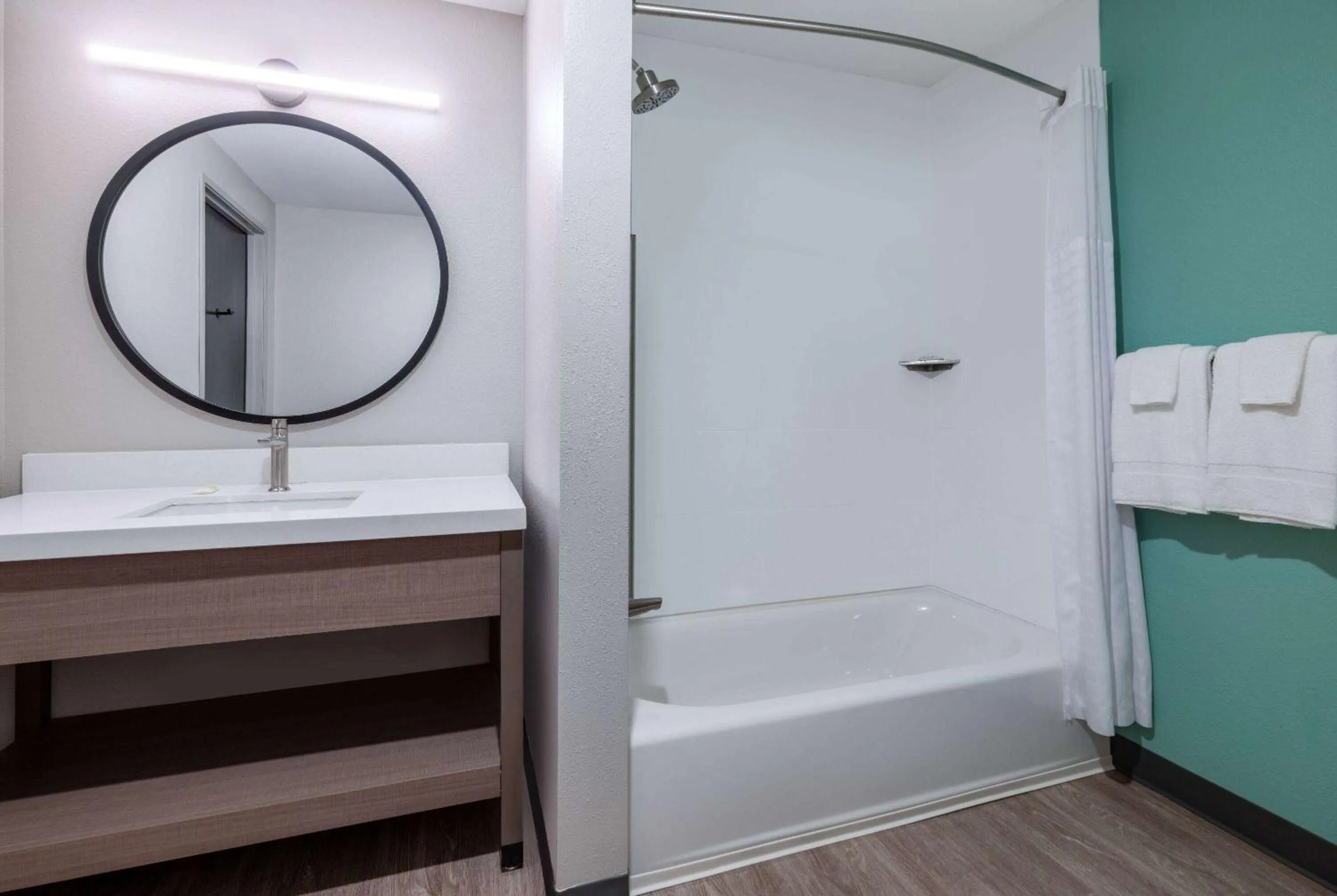 Bathroom in ECHO Suites Extended Stay by Wyndham Richmond West