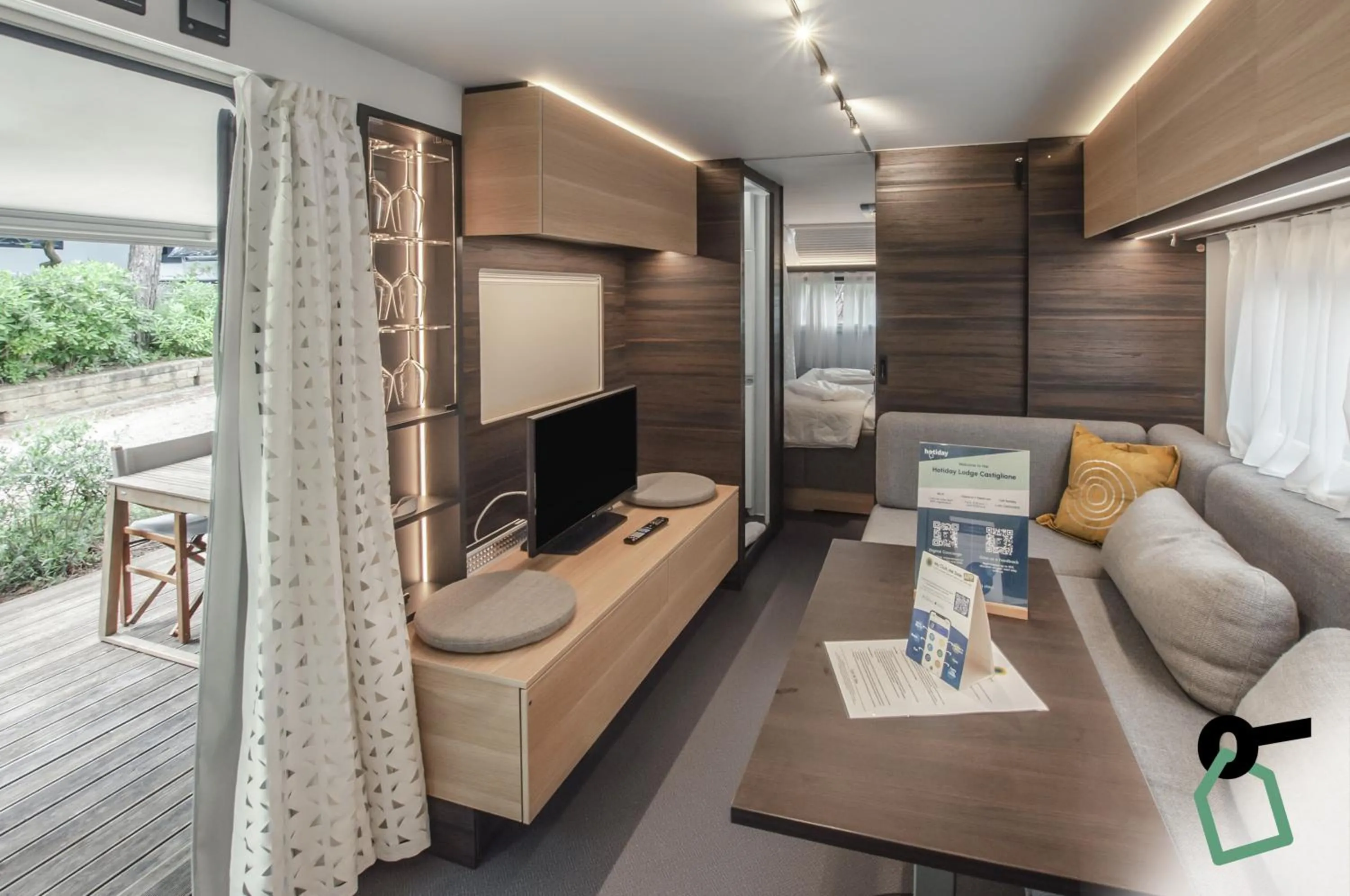 Living room in HOTIDAY Lodge Castiglione