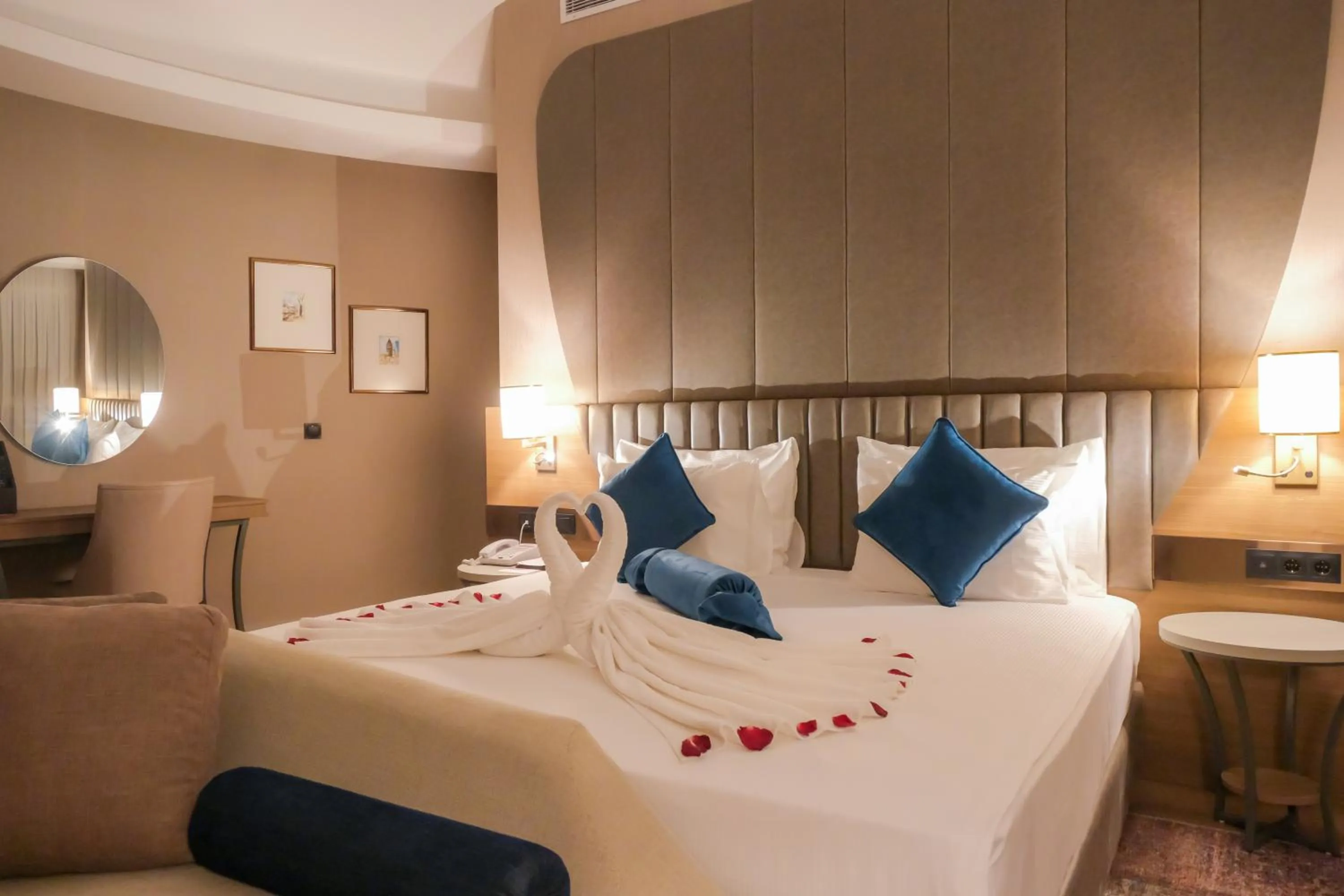 Bed in Ramada Encore by Wyndham Konya Karatay