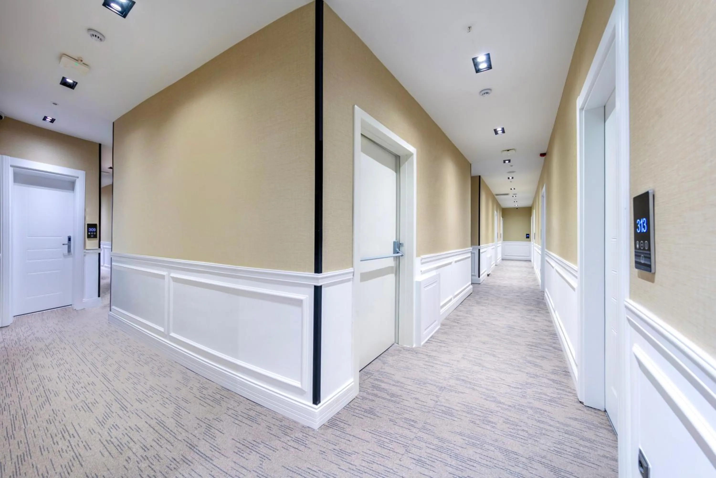 Decorative detail in Nenessa Airport Hotel