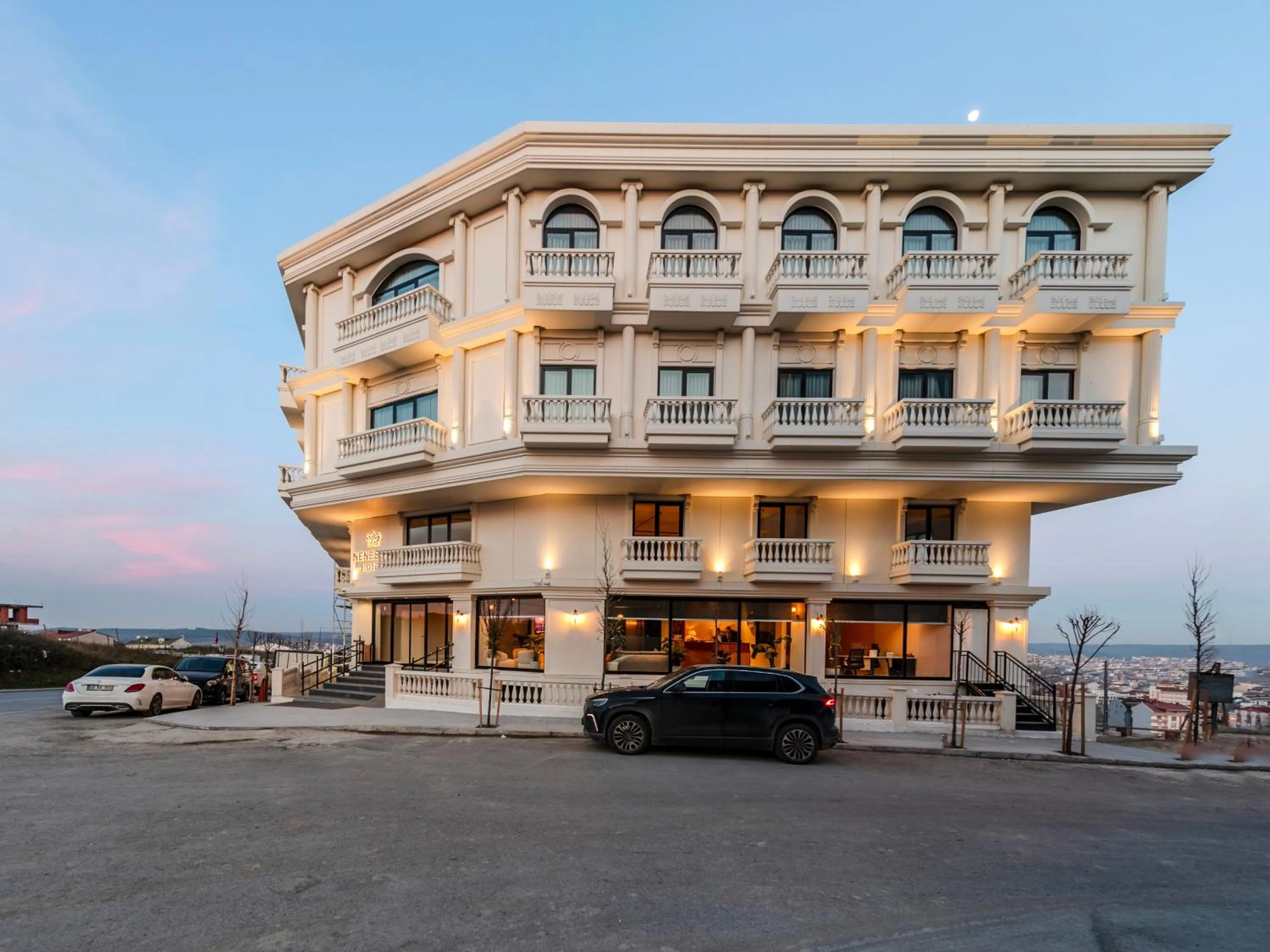 Property building in Nenessa Airport Hotel