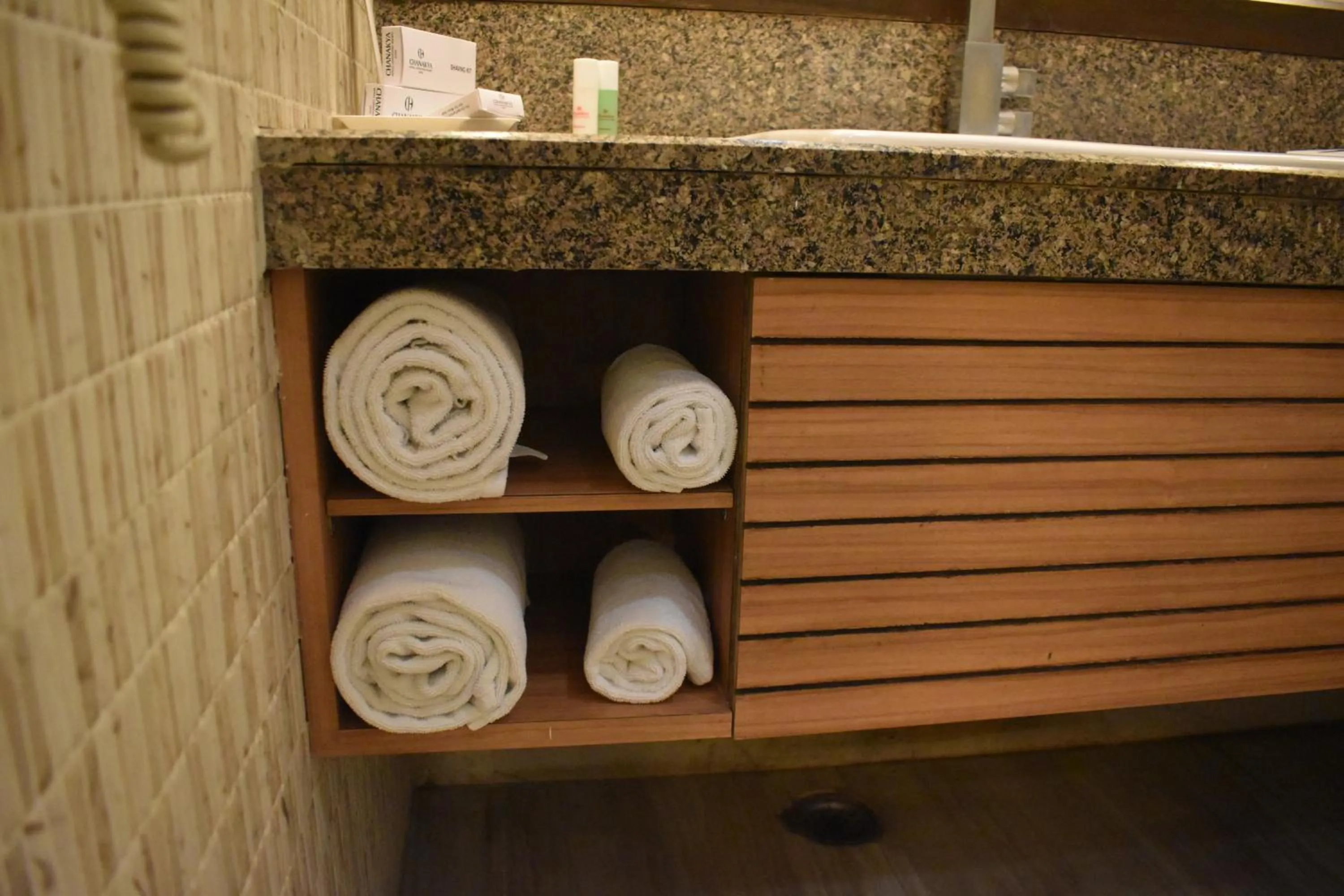 towels in Chanakya Hotel, Patna