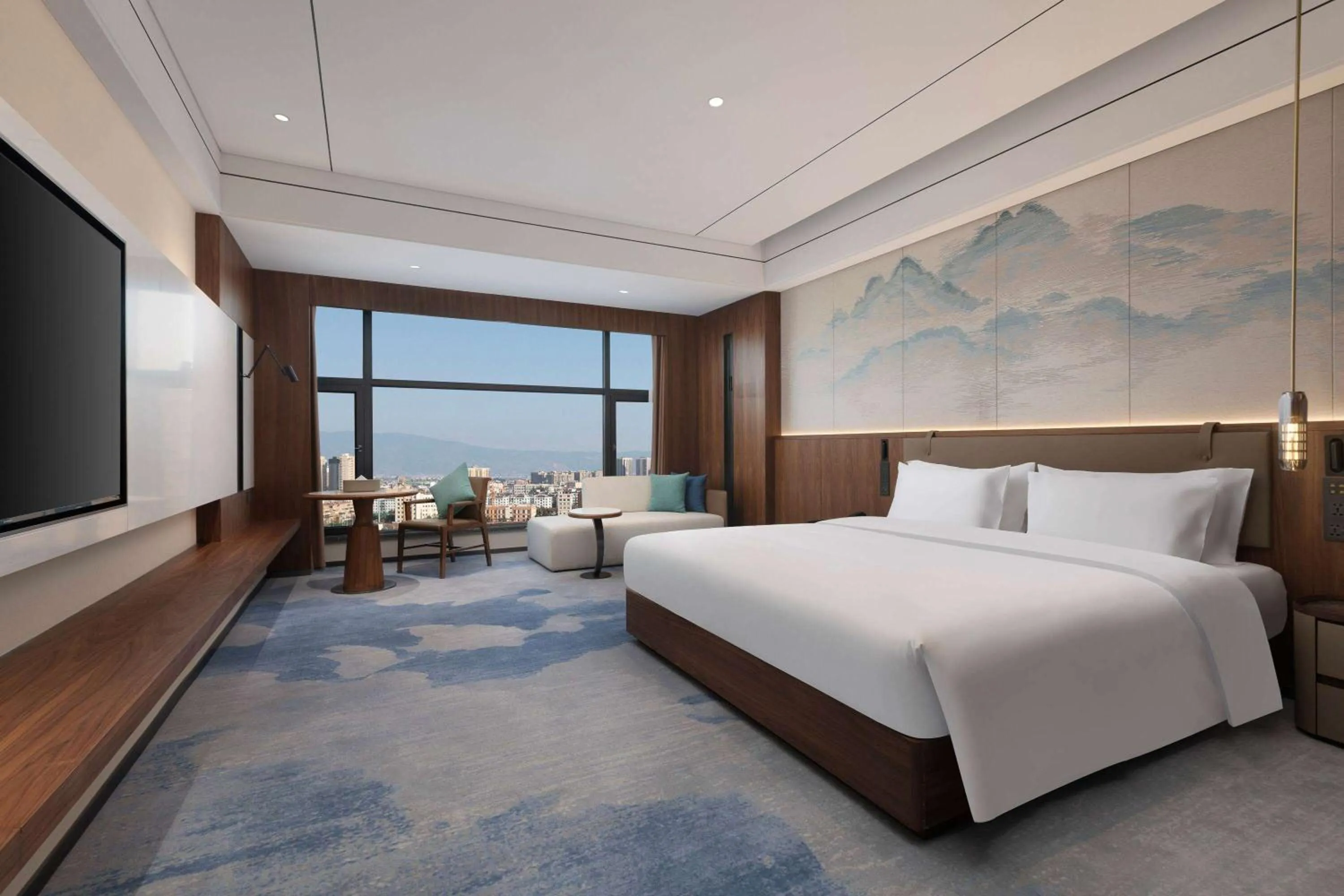 Photo of the whole room in Wyndham Qujing Luliang