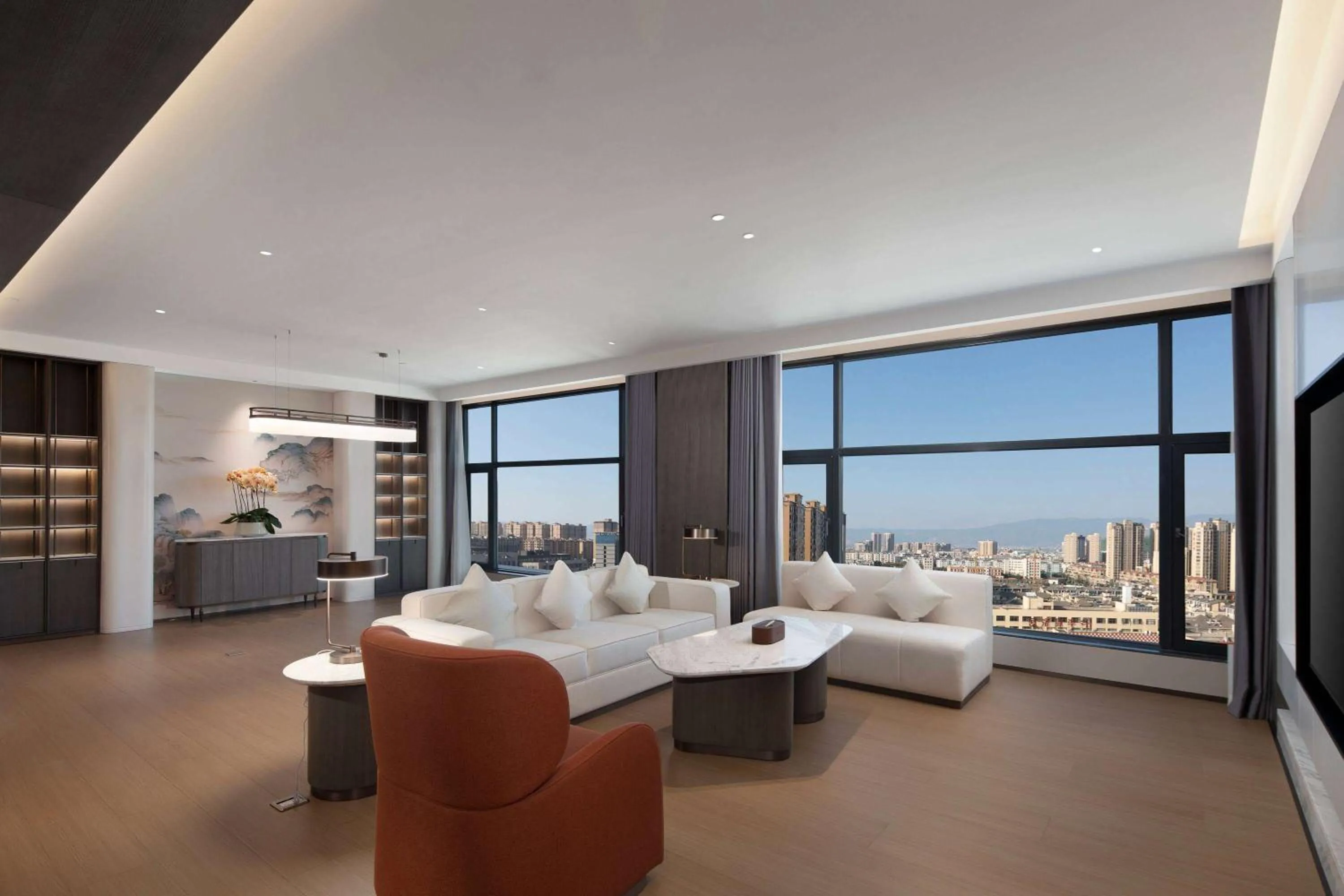 Photo of the whole room in Wyndham Qujing Luliang