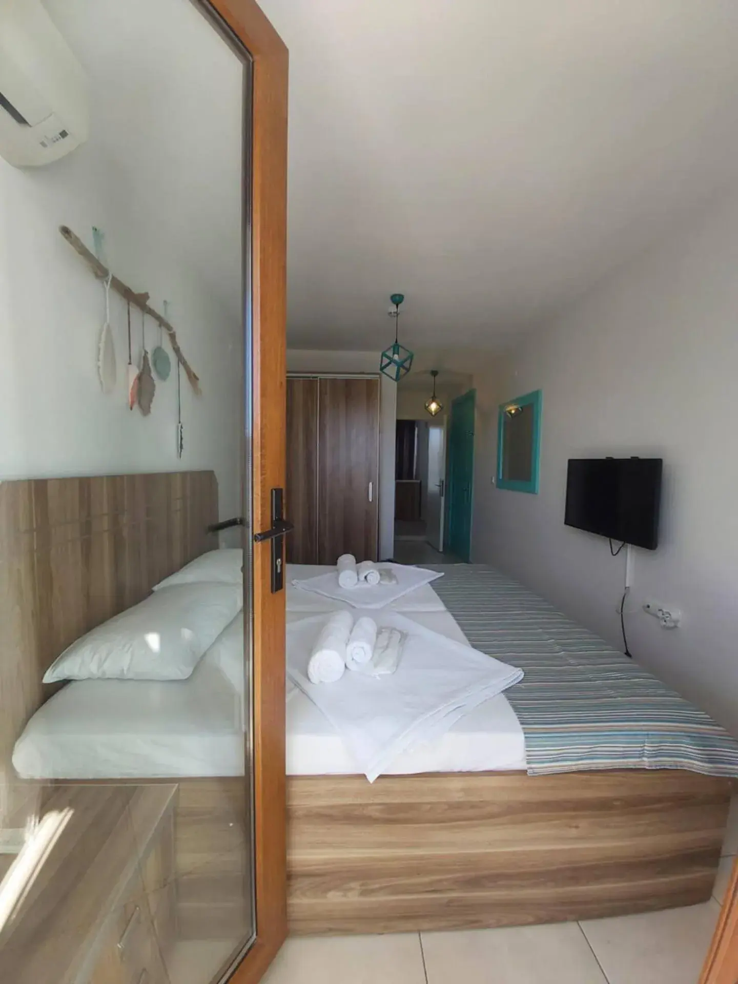 Bed in Foça Mint Hotel Bed in Foça Mint Hotel