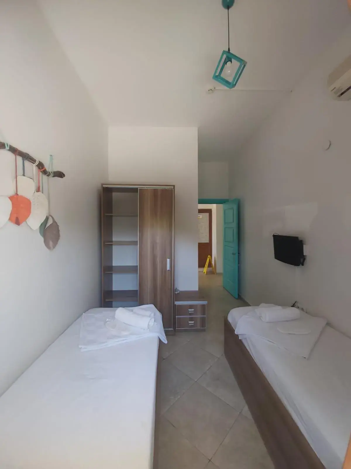 Bed in Foça Mint Hotel Bed in Foça Mint Hotel