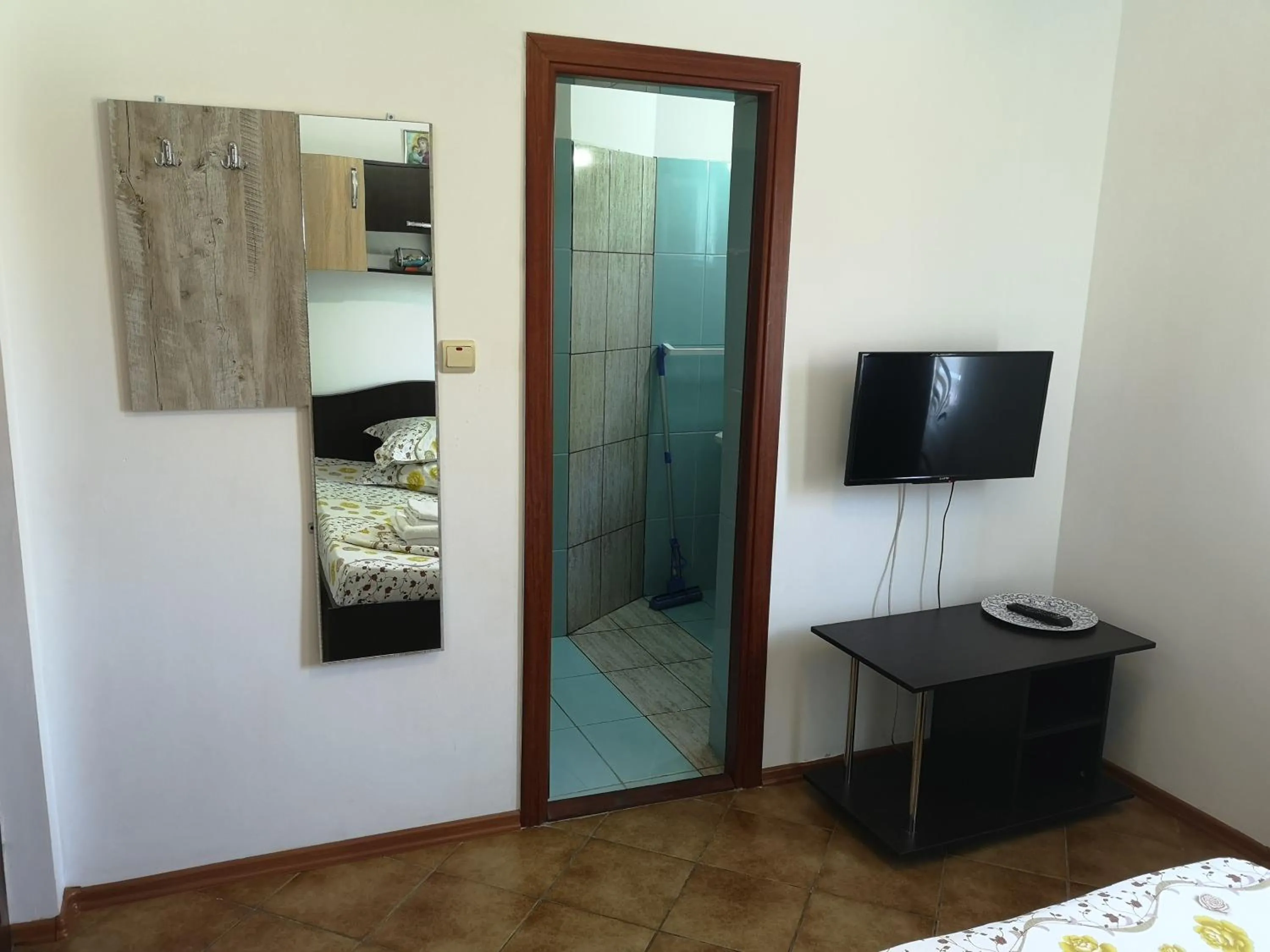 Bathroom, Bed in Casa Aura Costinești
