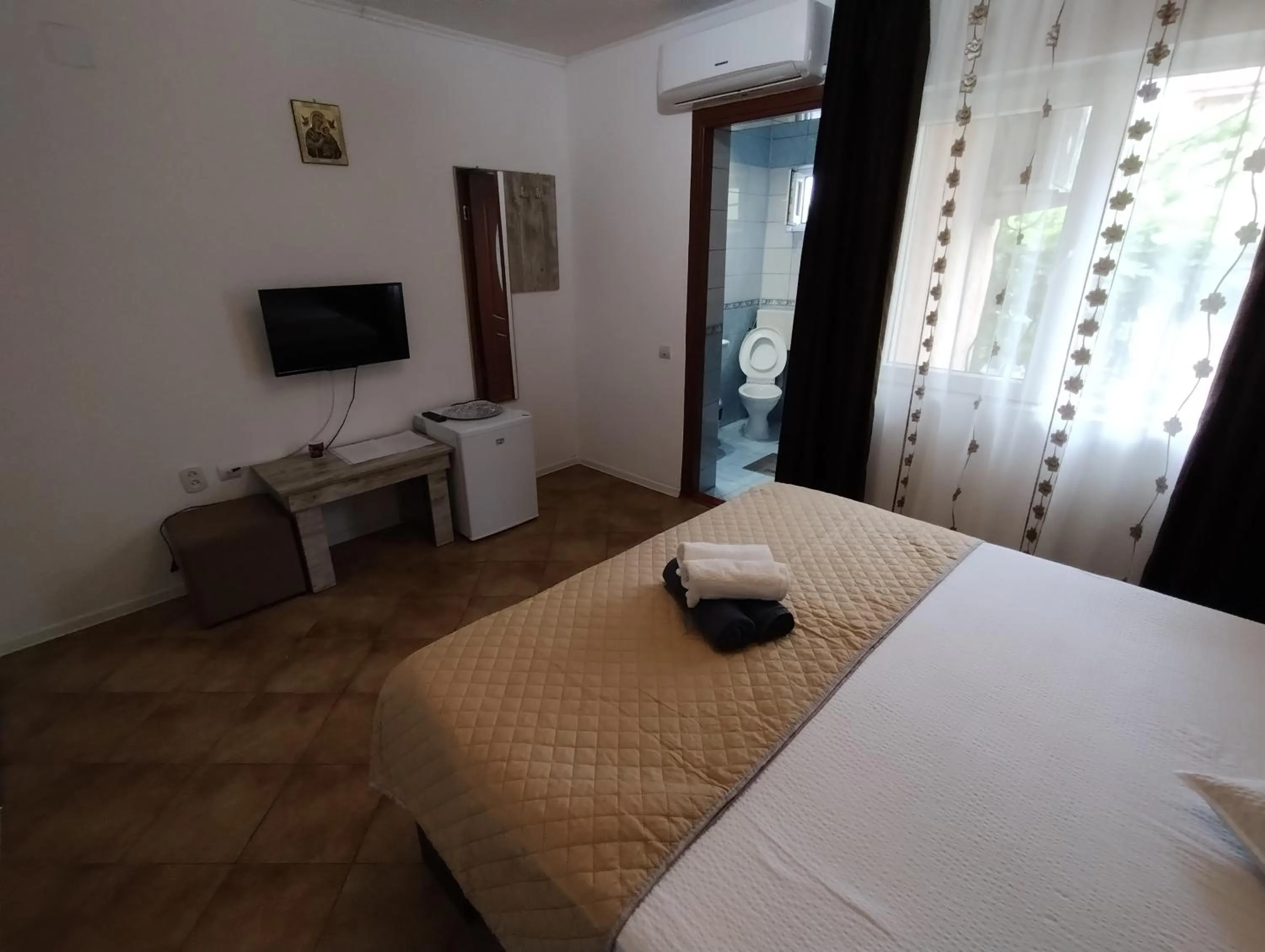 Bedroom, Bed in Casa Aura Costinești