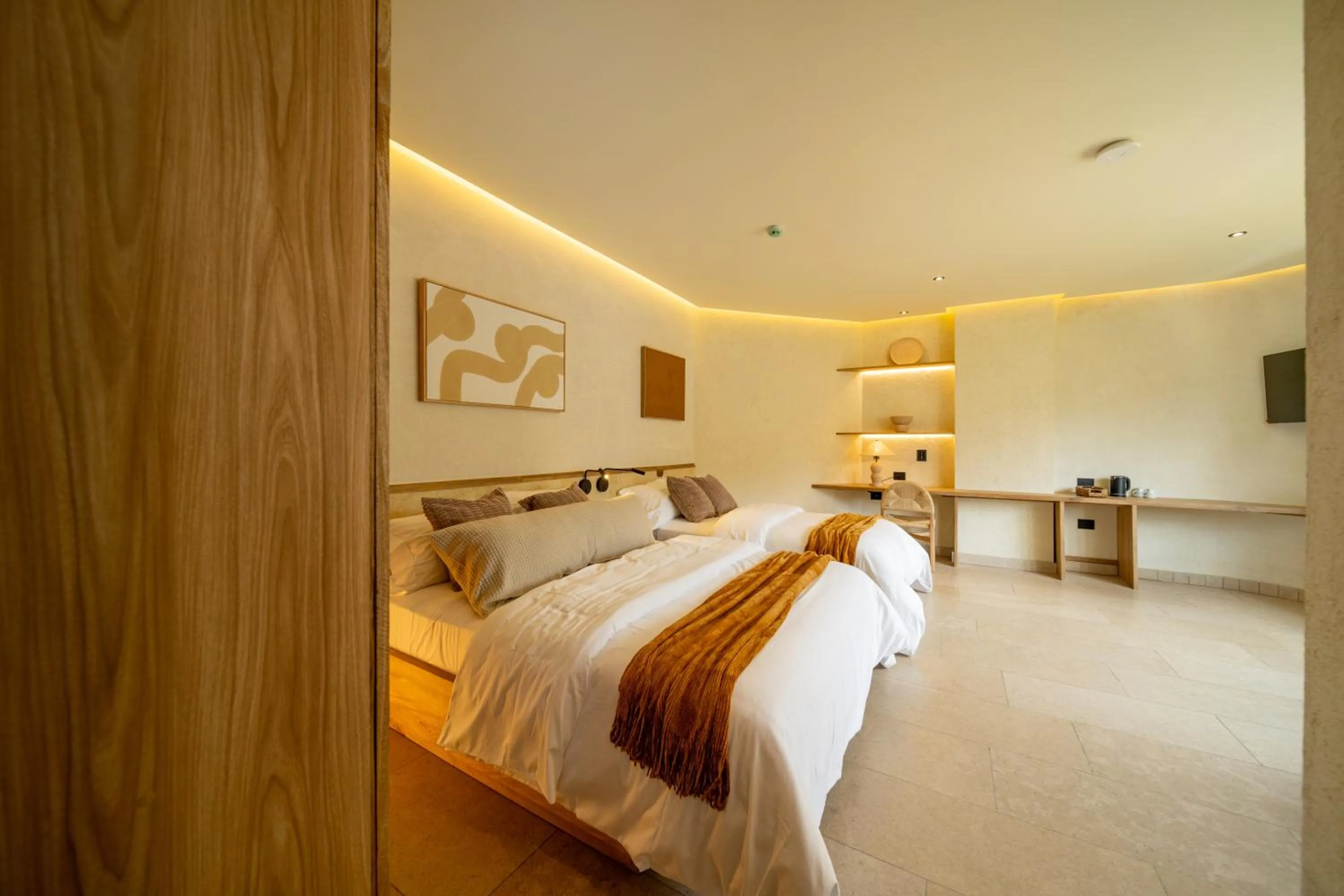 Photo of the whole room, Bed in Moabi Hotel