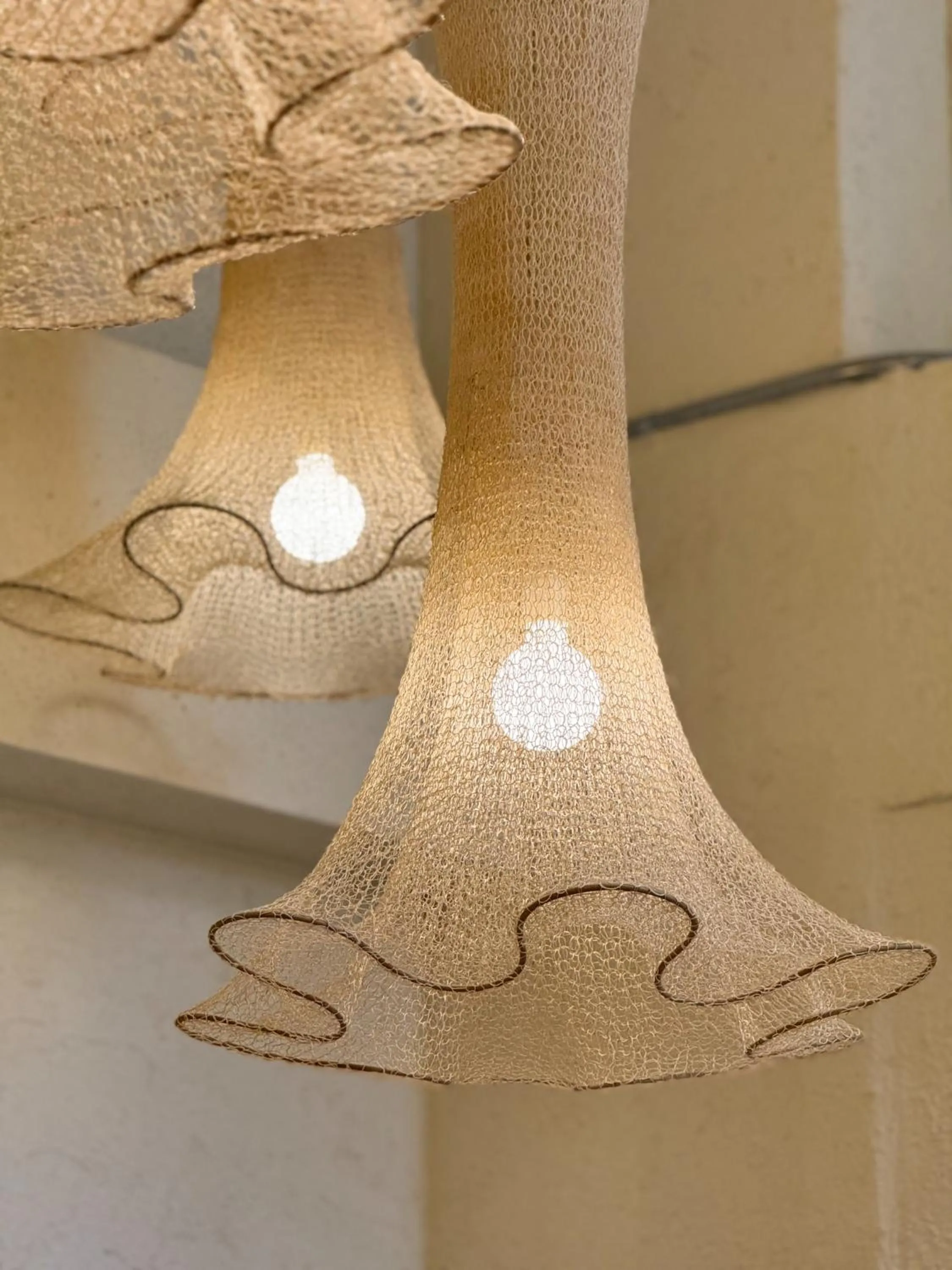 Decorative detail in Moabi Hotel