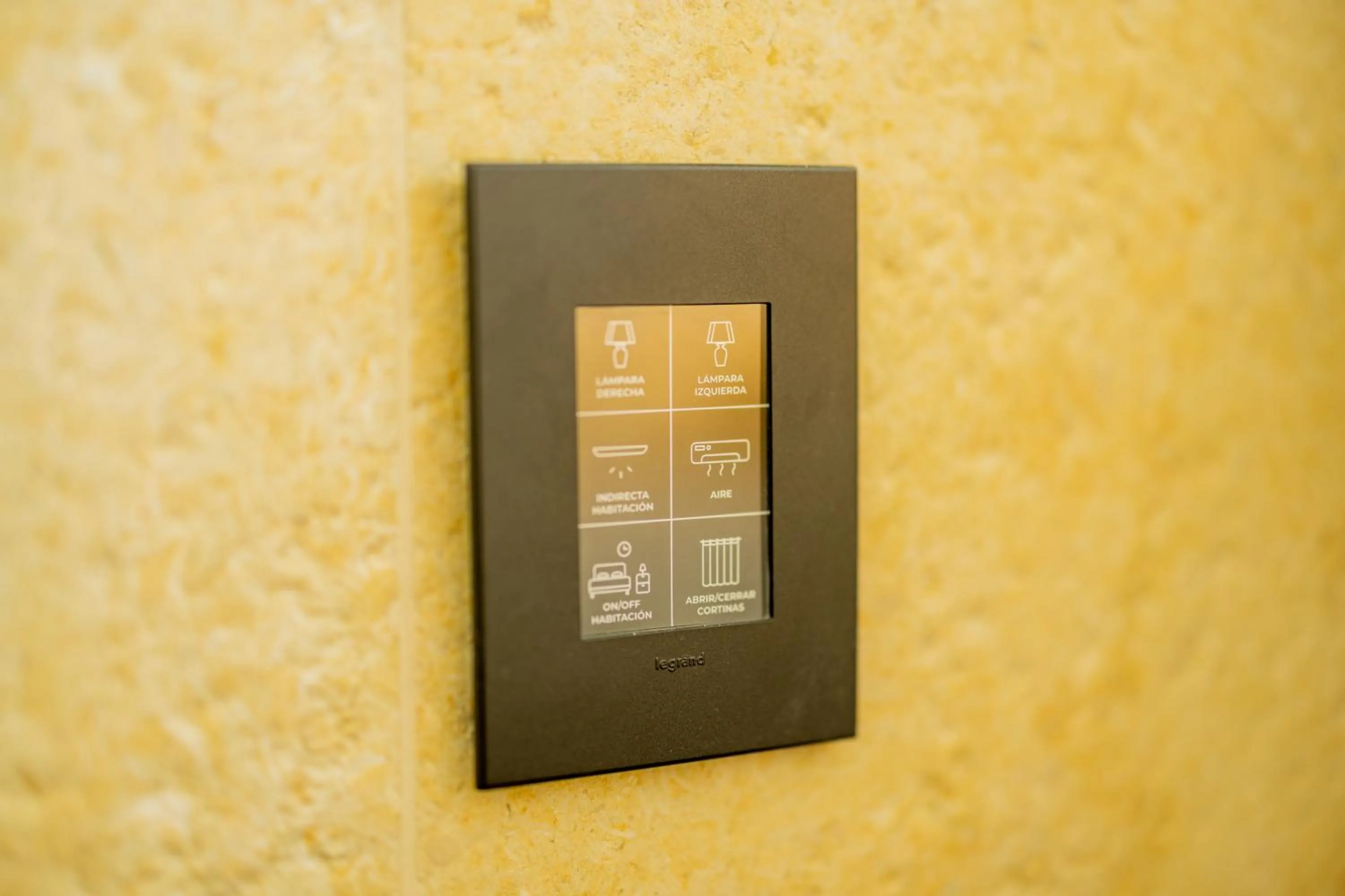 Decorative detail in Moabi Hotel