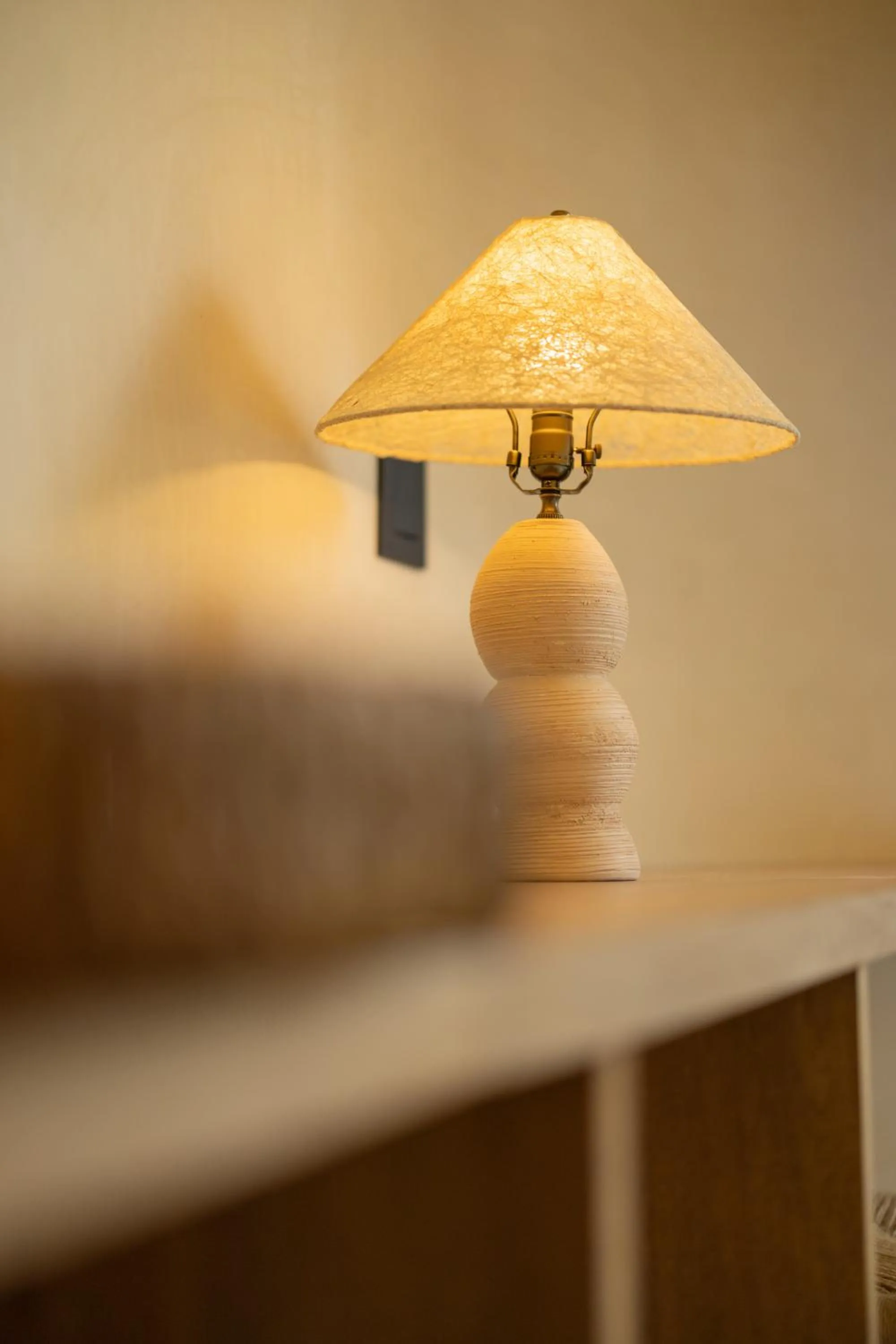 Decorative detail in Moabi Hotel