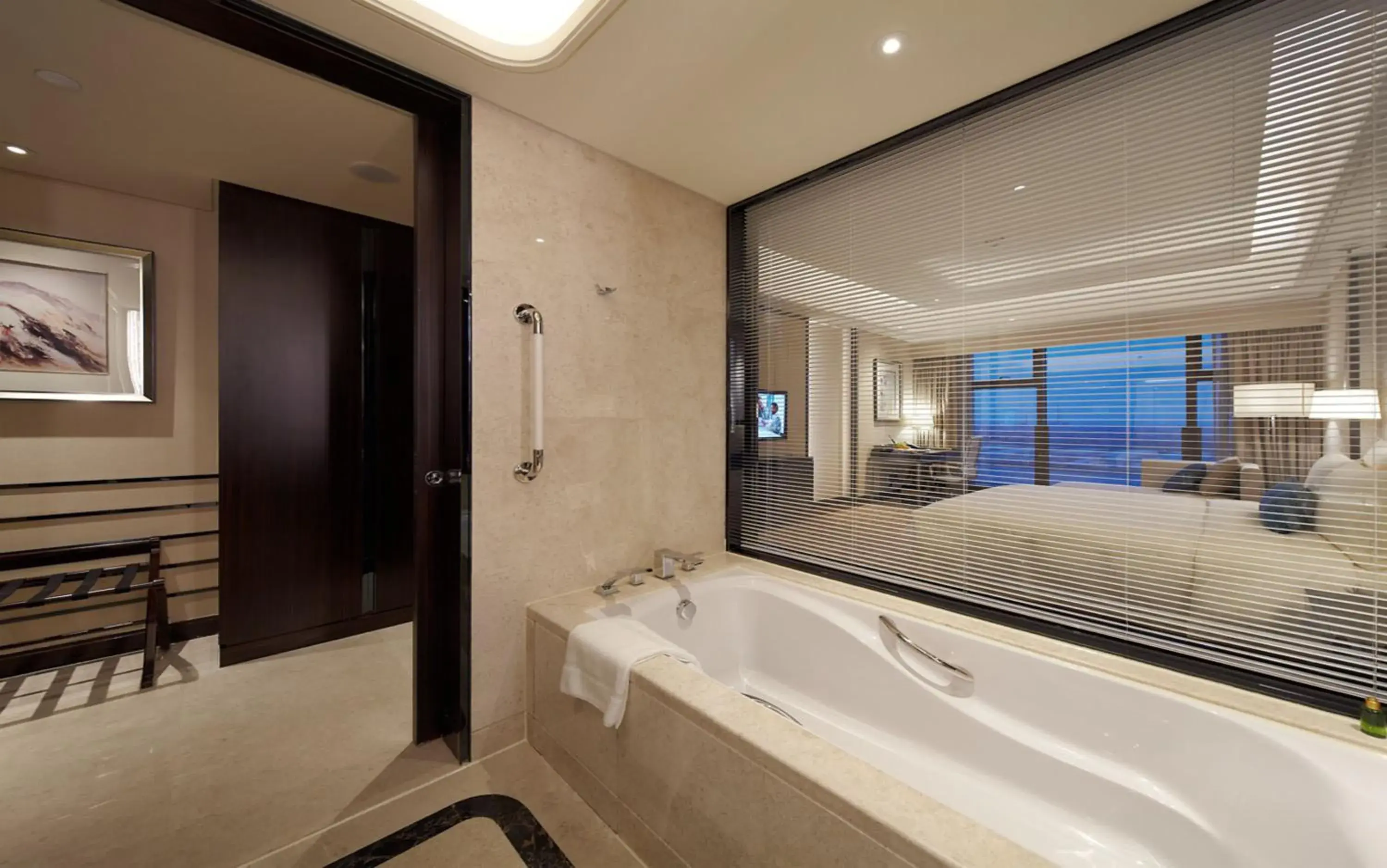 Bathroom in Crowne Plaza Guangzhou Zengcheng, an IHG Hotel