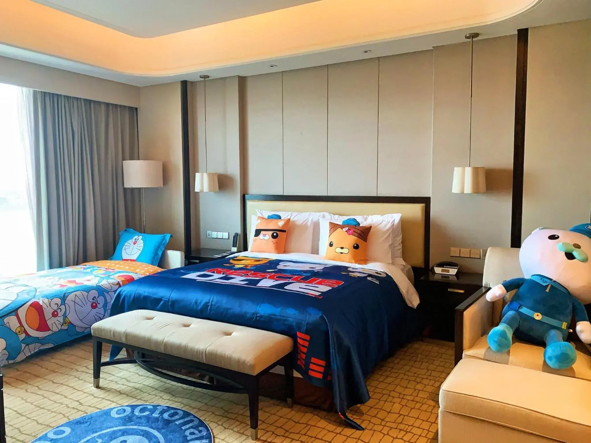 Bedroom, Bed in Crowne Plaza Guangzhou Zengcheng, an IHG Hotel
