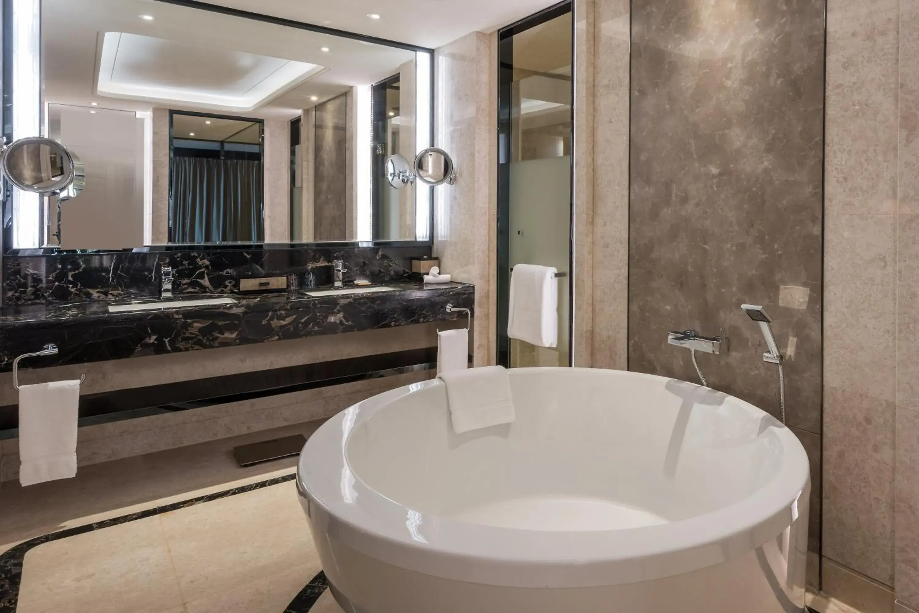 Bathroom in Crowne Plaza Guangzhou Zengcheng, an IHG Hotel