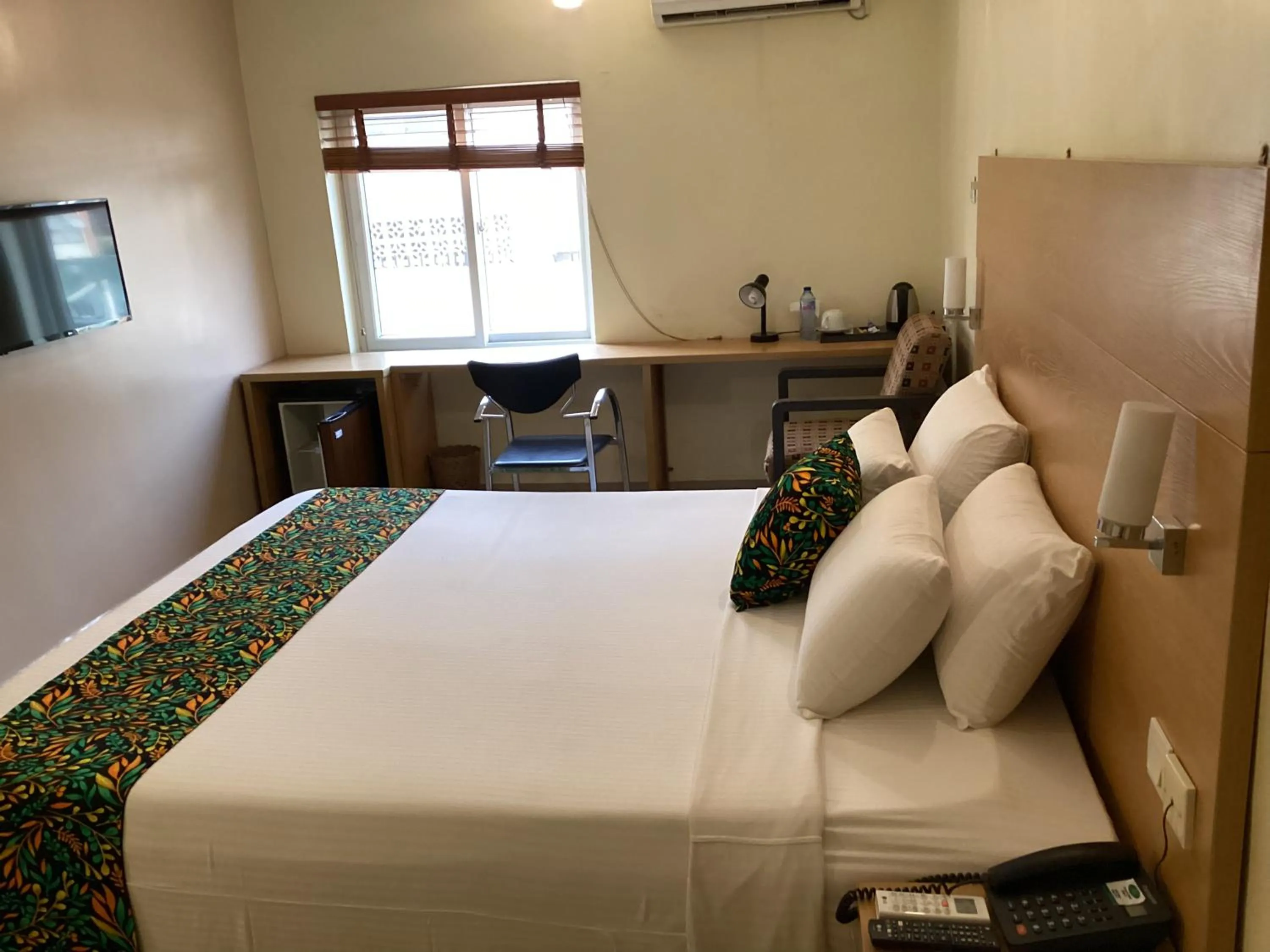 Bed in Adis Hotels Ibadan