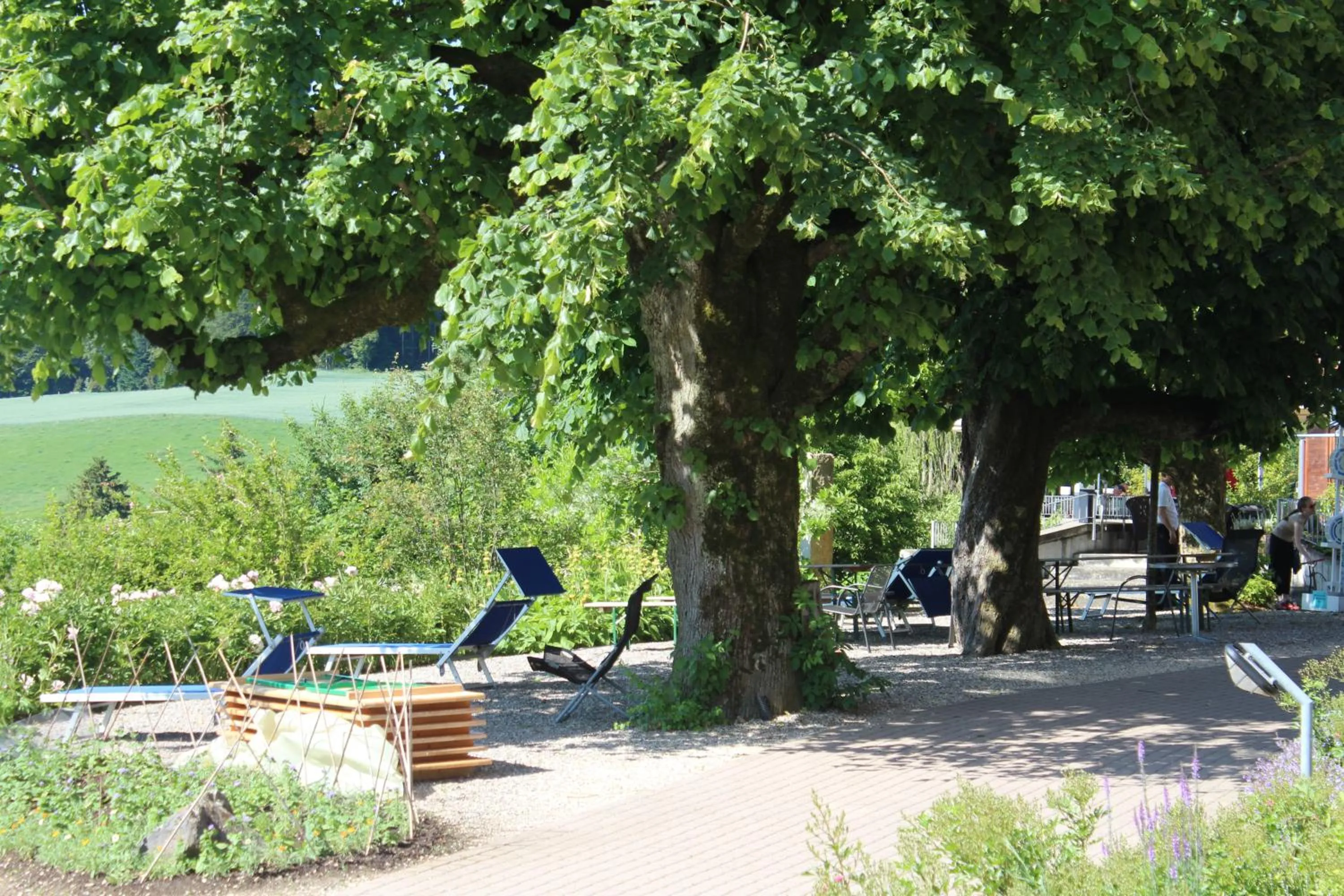 Garden in Restaurant Hotel Rüttihubelbad