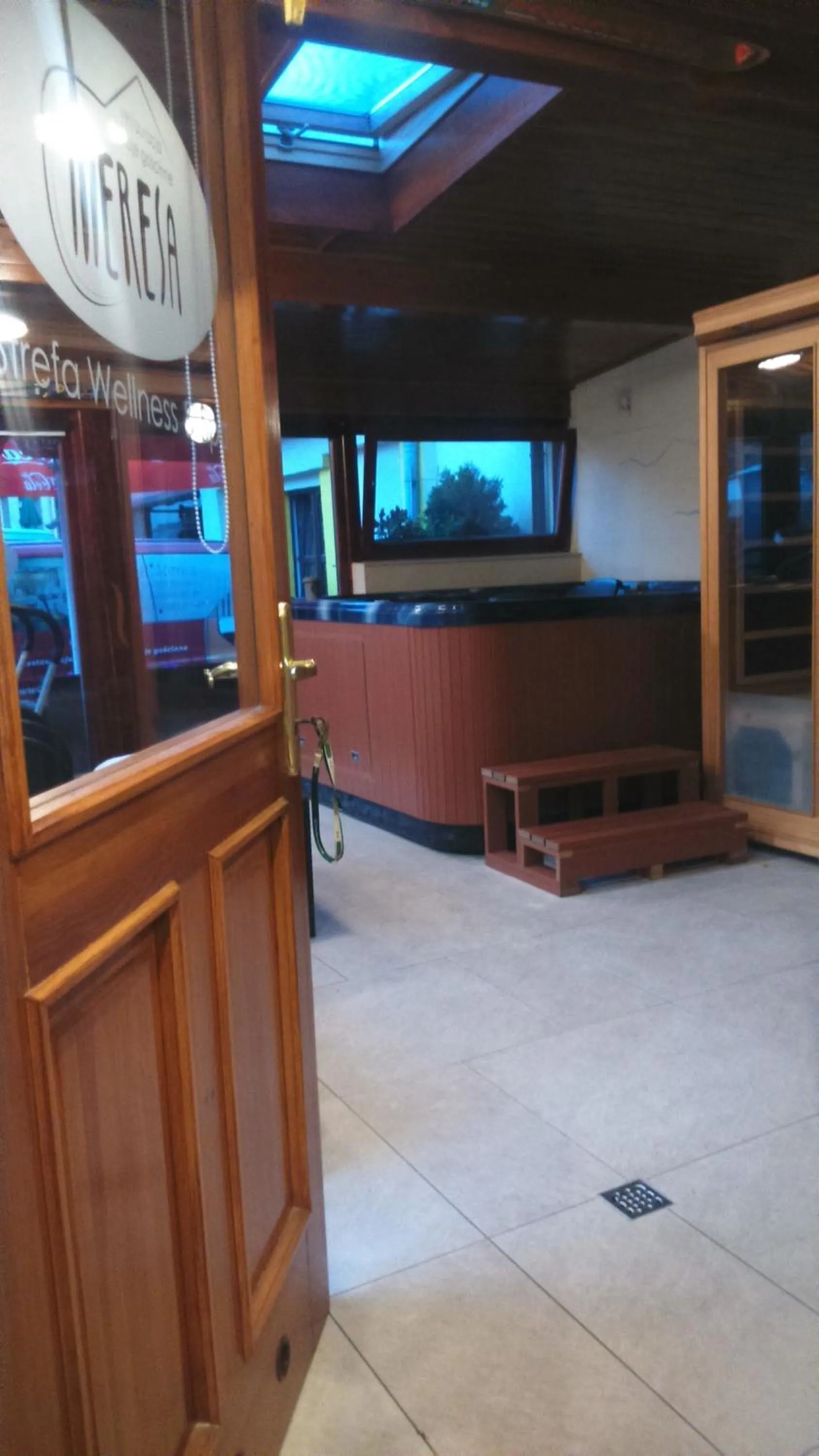 Hot Tub in Pokoje Gościnne u Meresa