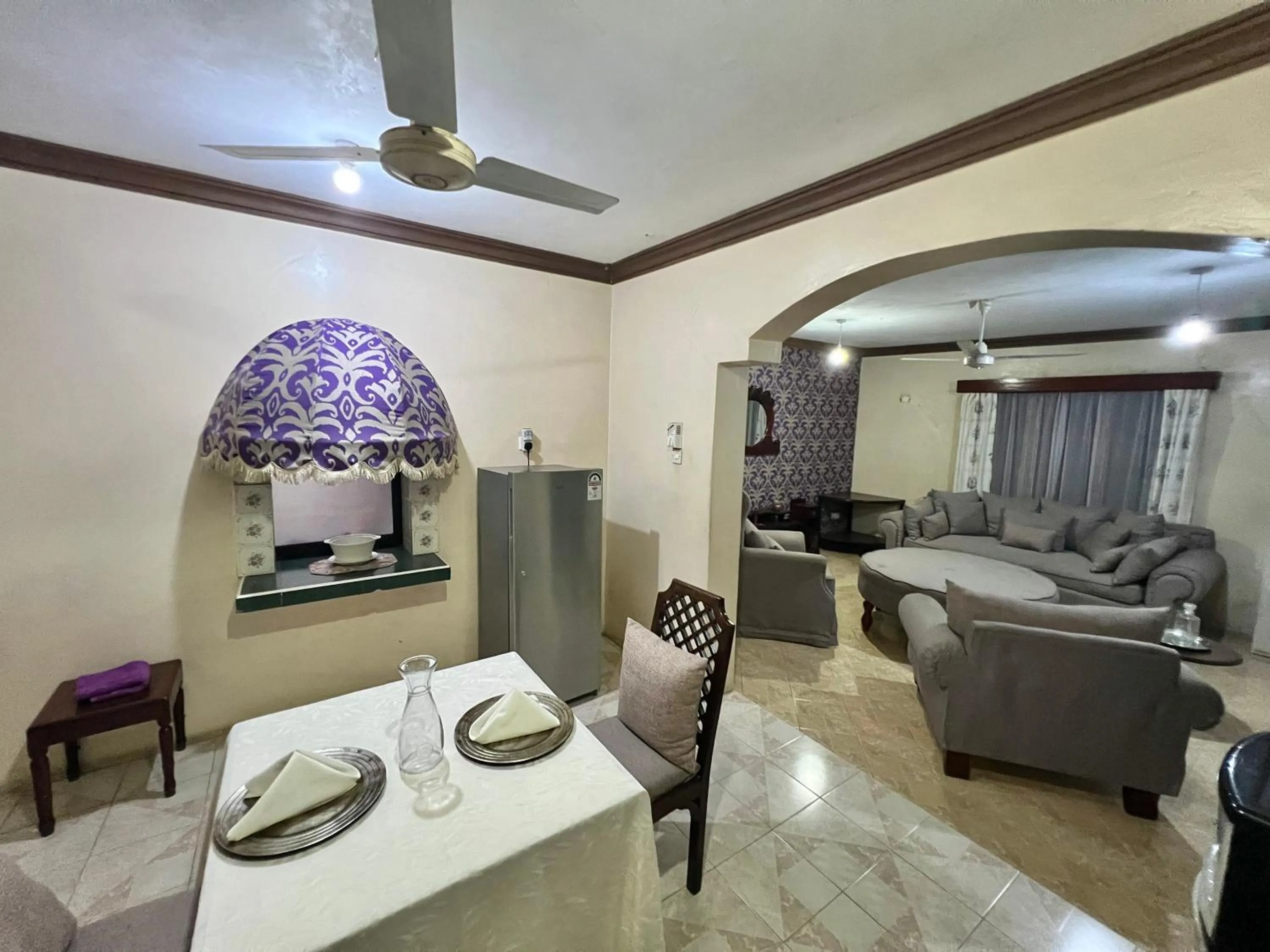 Living room, Bed in Eden Palms