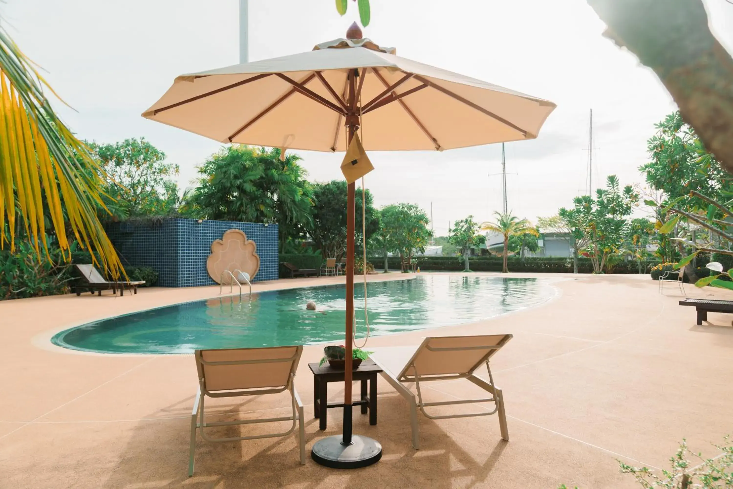 Swimming pool in Krabi Boat Lagoon Resort Swimming pool in Krabi Boat Lagoon Resort