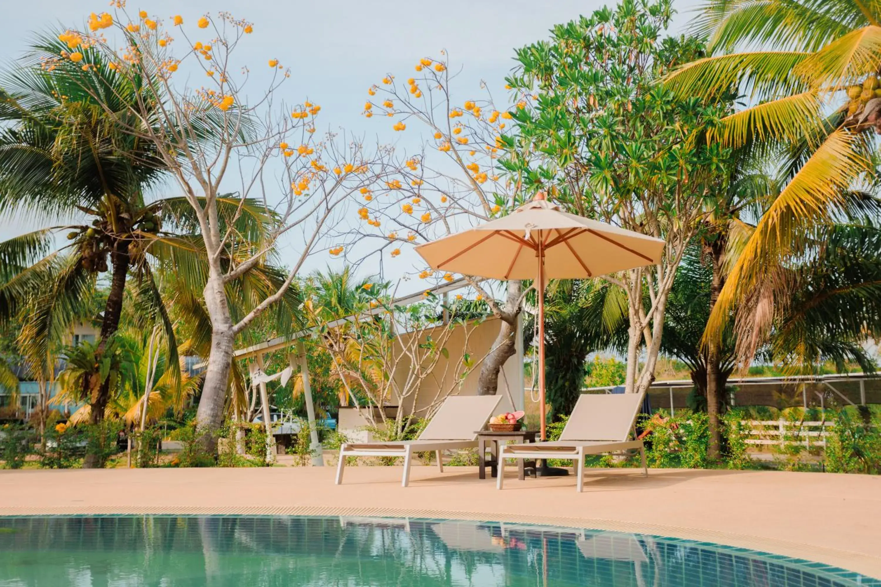 Swimming pool in Krabi Boat Lagoon Resort Swimming pool in Krabi Boat Lagoon Resort