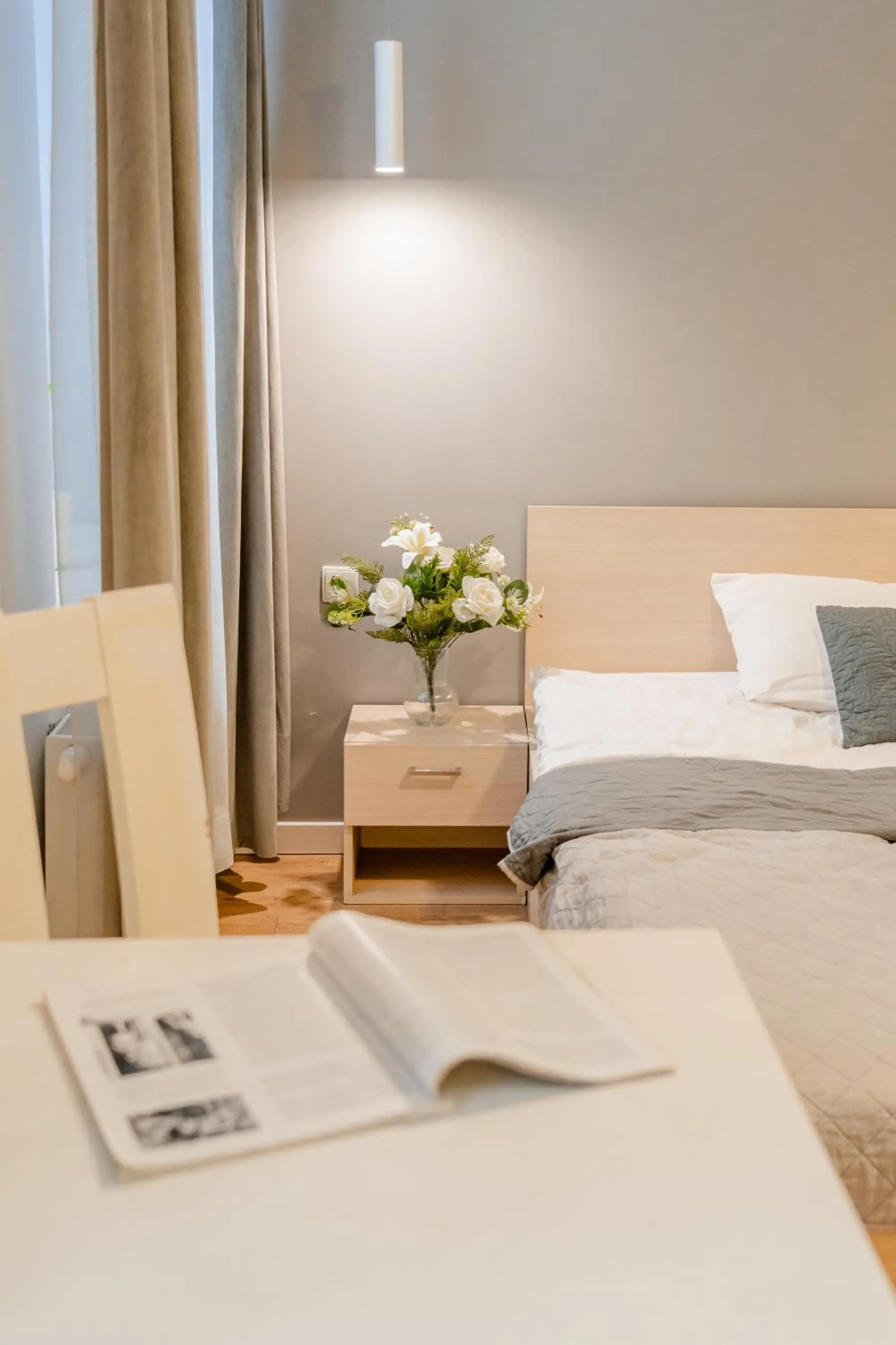 Bed in Apartamenty Platinia - komfortowe noclegi Kraków Stare Miasto