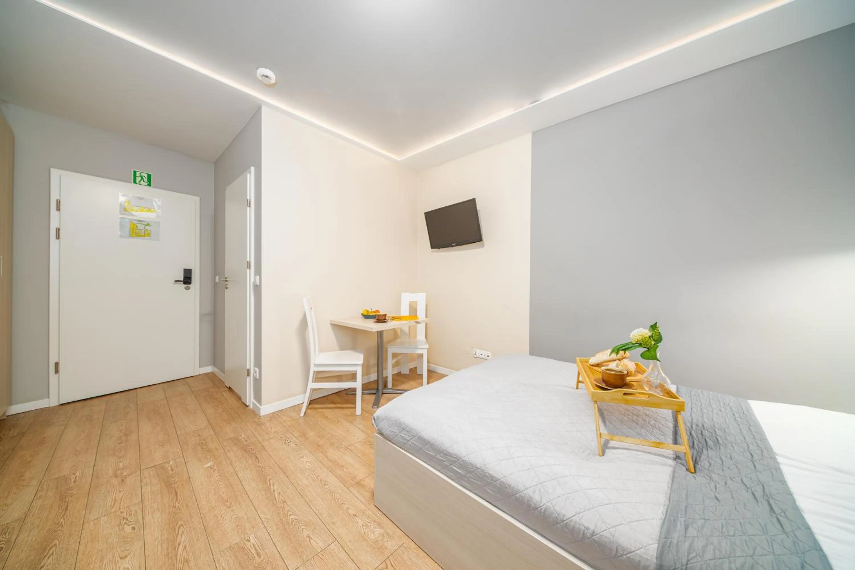 Bed in Apartamenty Platinia - komfortowe noclegi Kraków Stare Miasto