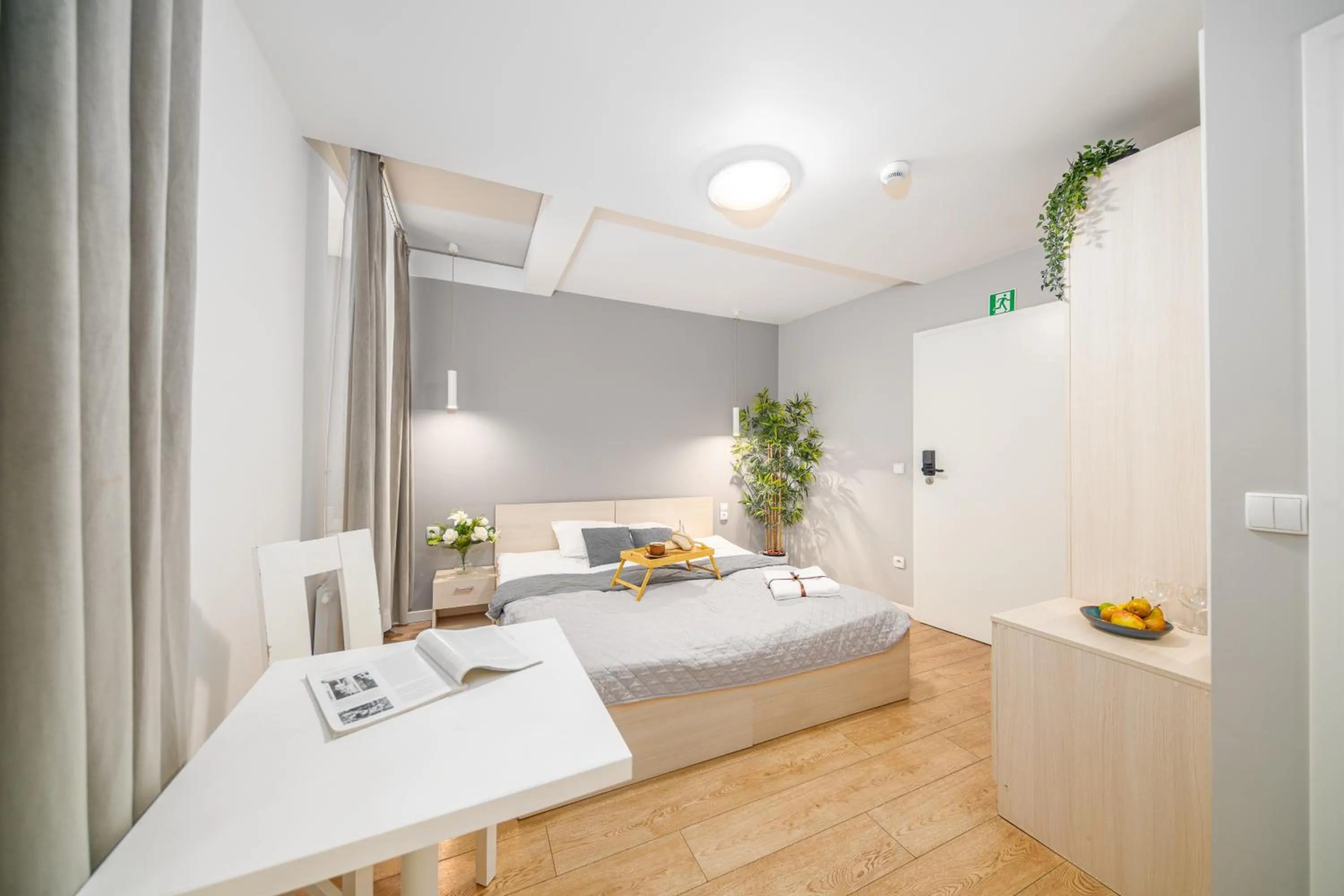 Bed in Apartamenty Platinia - komfortowe noclegi Kraków Stare Miasto