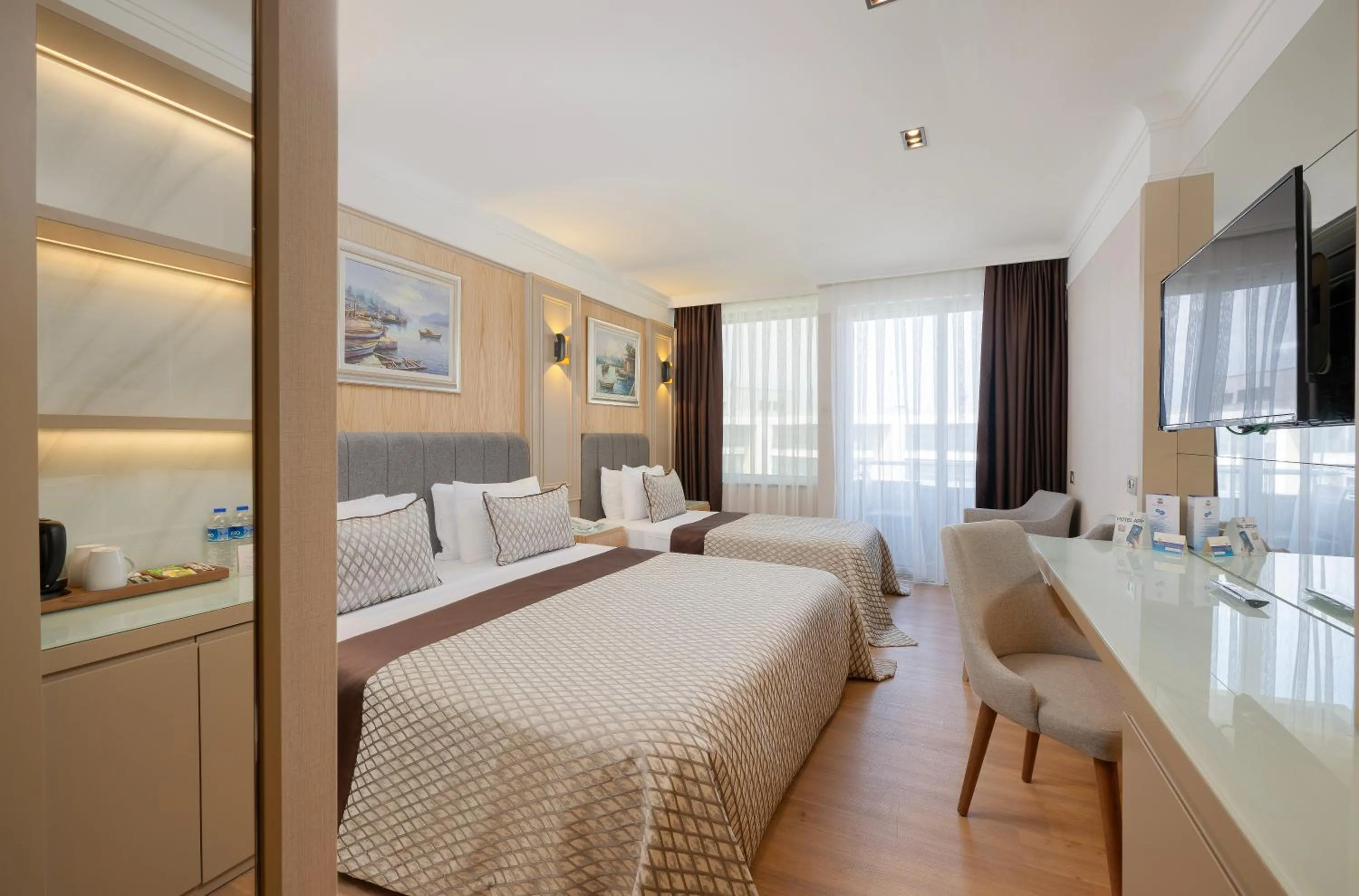 Photo of the whole room, Bed in Porto Bello Hotel Resort & Spa