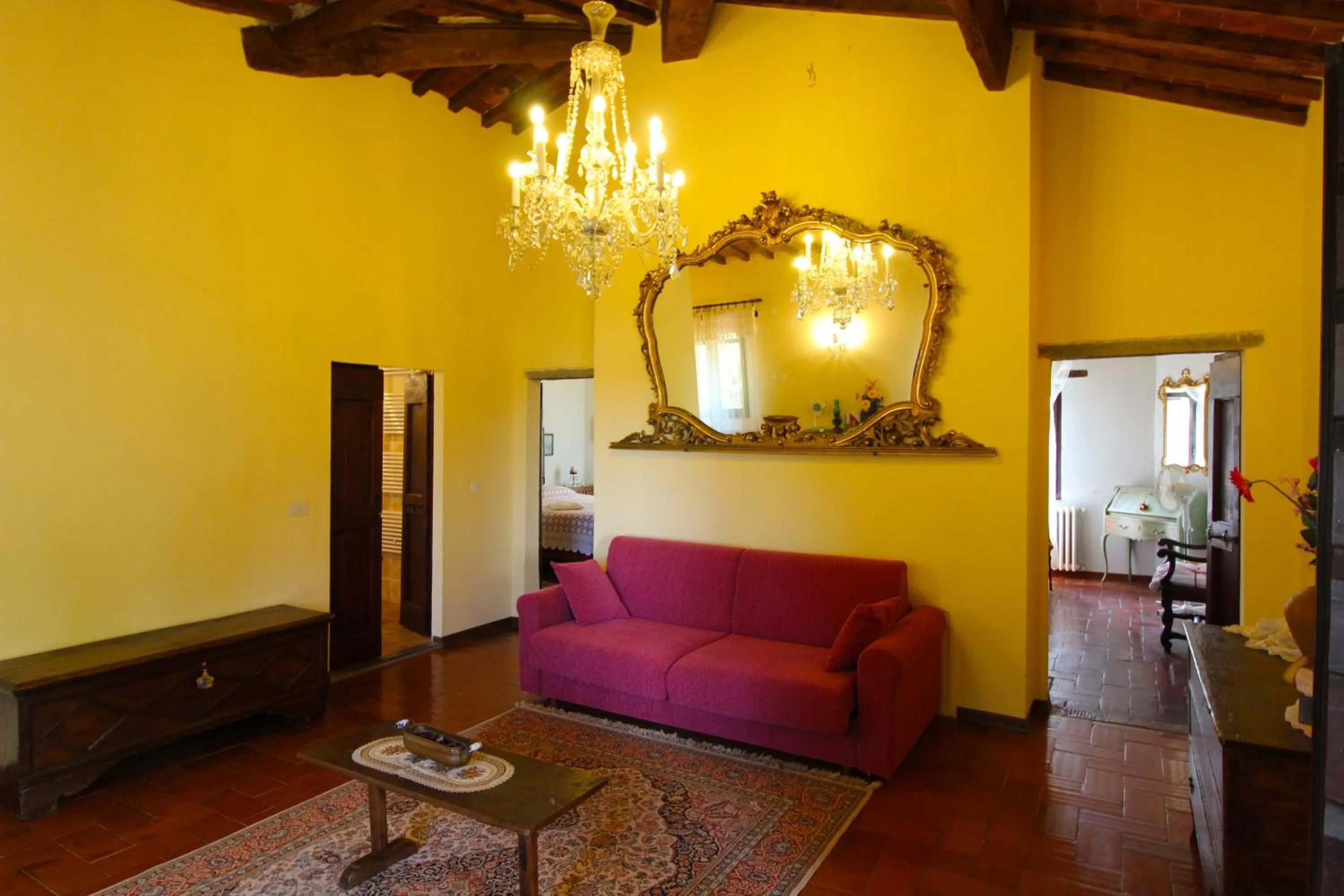 Living room in Villa Cecilia